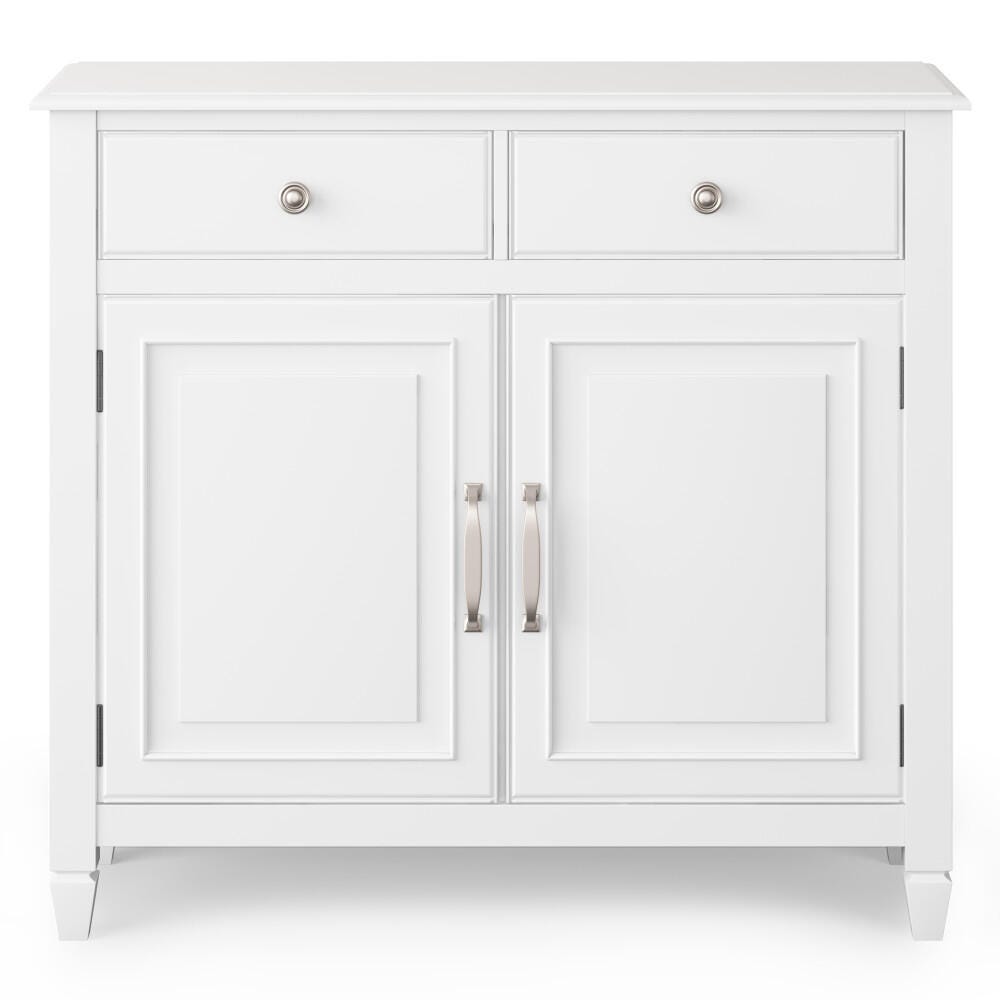 Connaught White Storage Cabinet, White, large