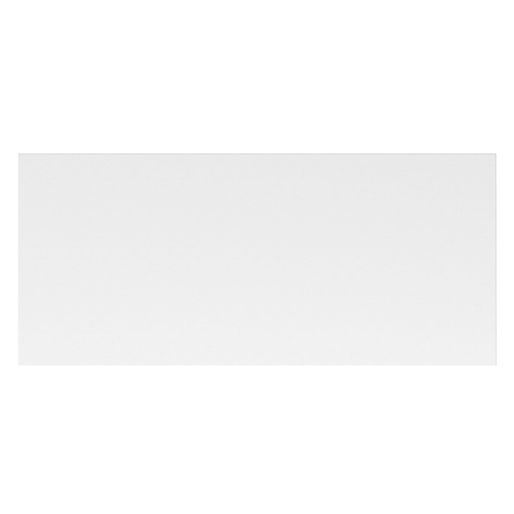 Simpli Home Artisan Low Storage White Cabinet, White, large