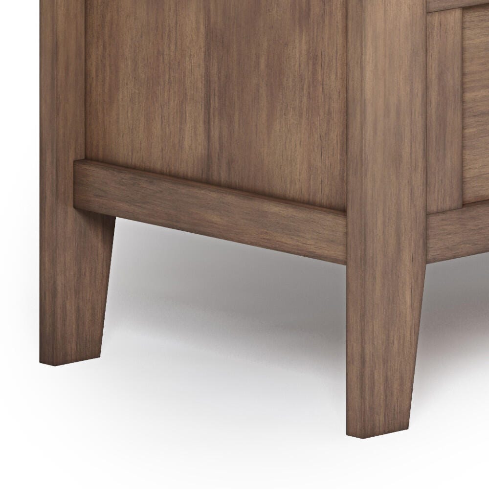 Adams Rustic Brown Entryway Storage Bench, Rustic Natural Aged Brown, large