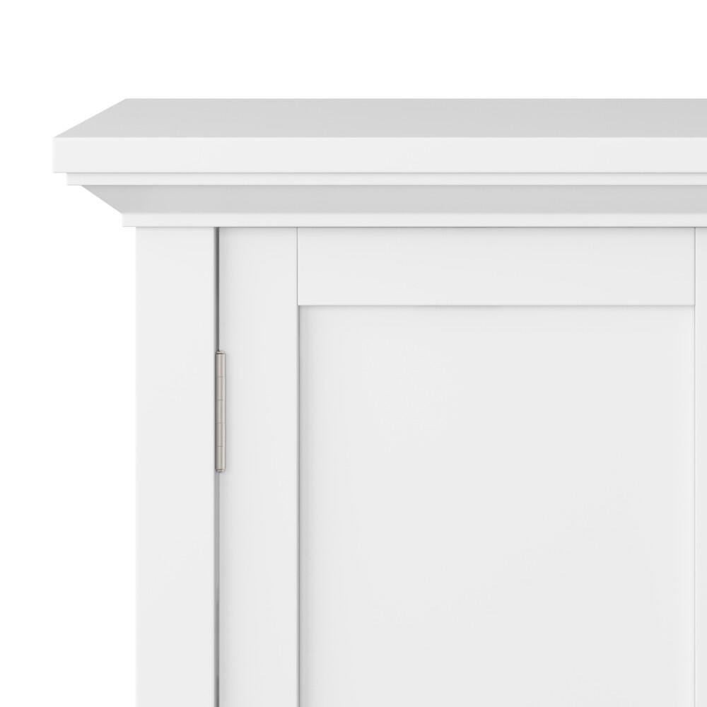Redmond SOLID WOOD 32 inch Wide Transitional Low Storage Cabinet