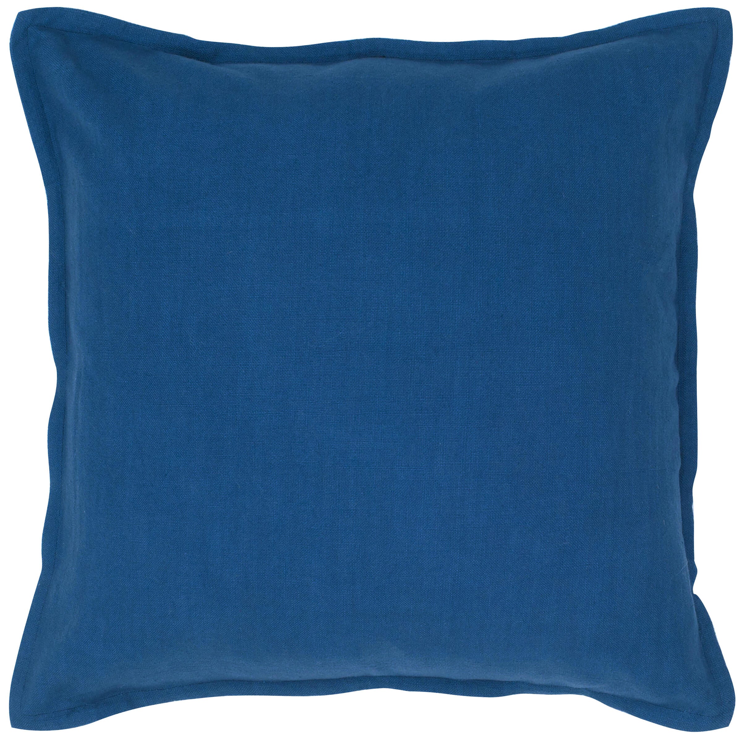 Rizzy Home 20"X20" Poly Filled Pillow, Indigo, large