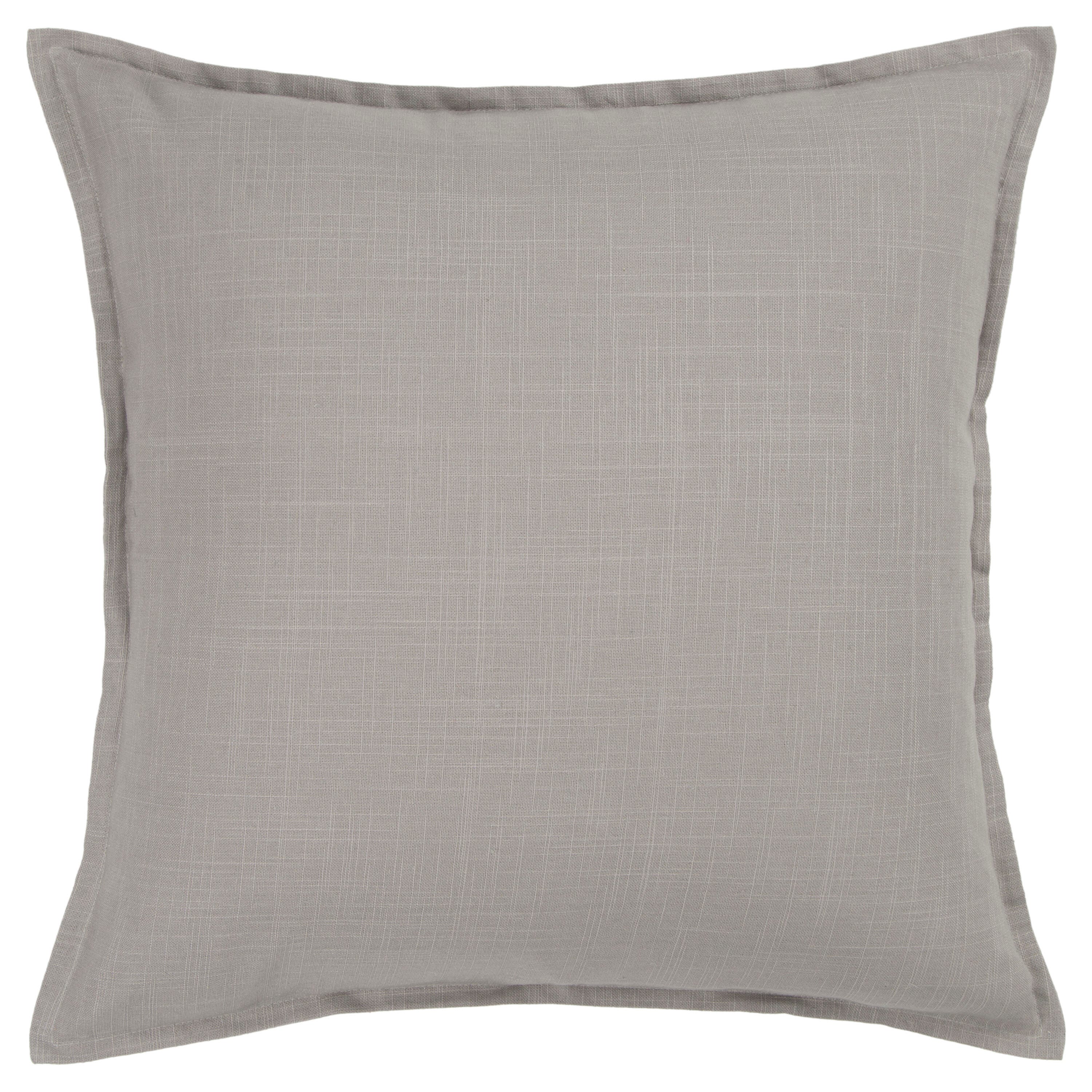 Rizzy Home 20"X20" Poly Filled Pillow, Gray, large