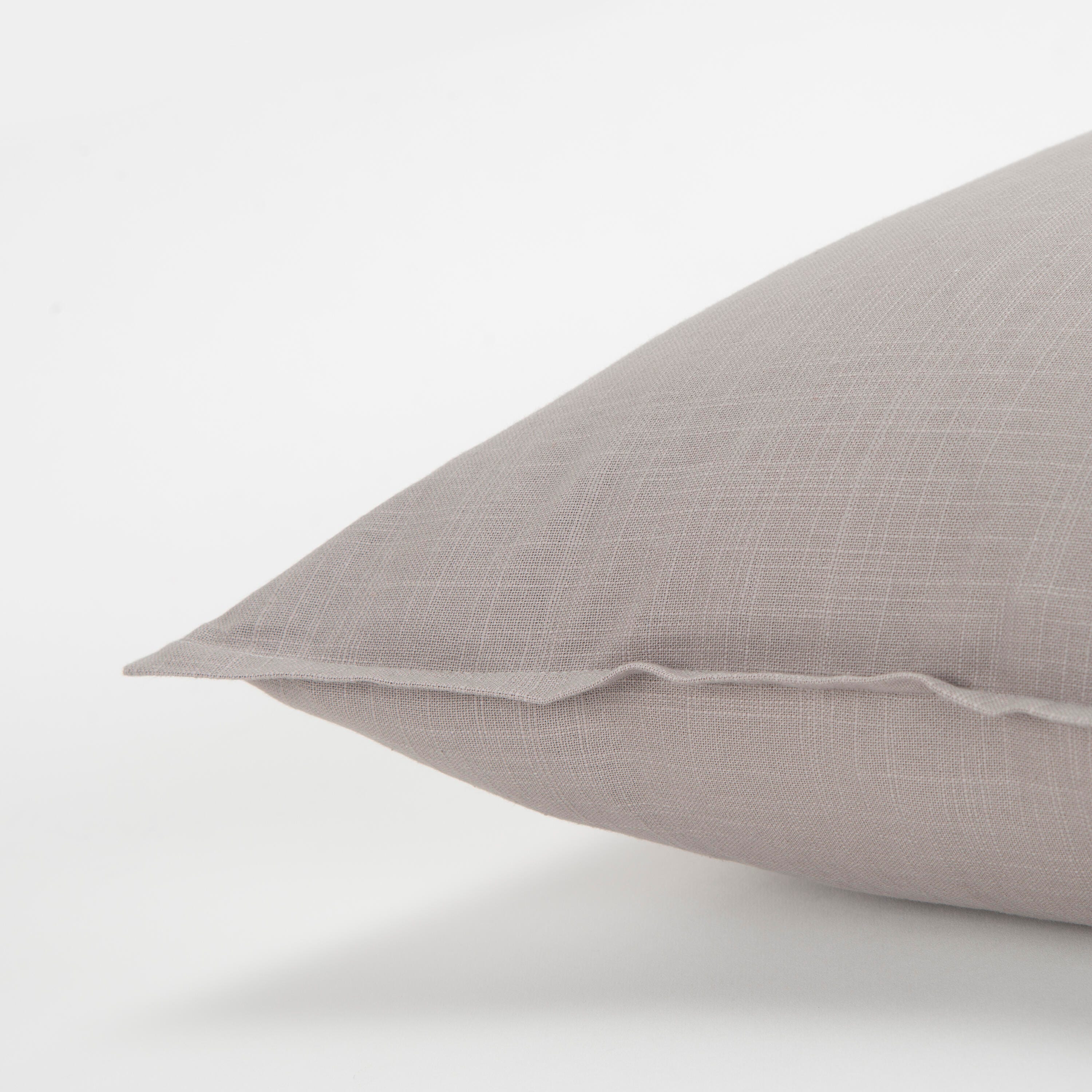 Rizzy Home 20"X20" Poly Filled Pillow, Gray, large