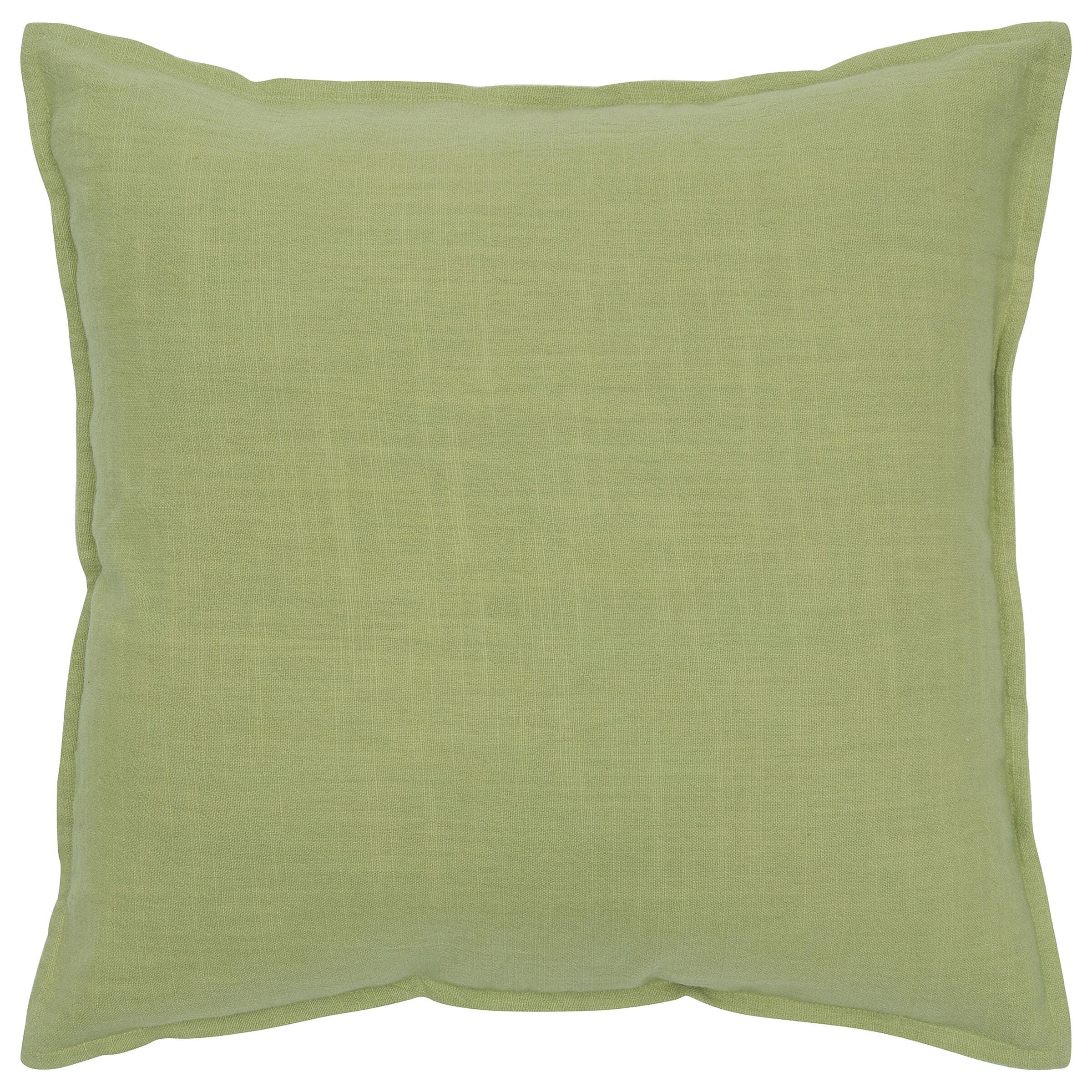Rizzy Home 20"X20" Poly Filled Pillow, Lime Green, large