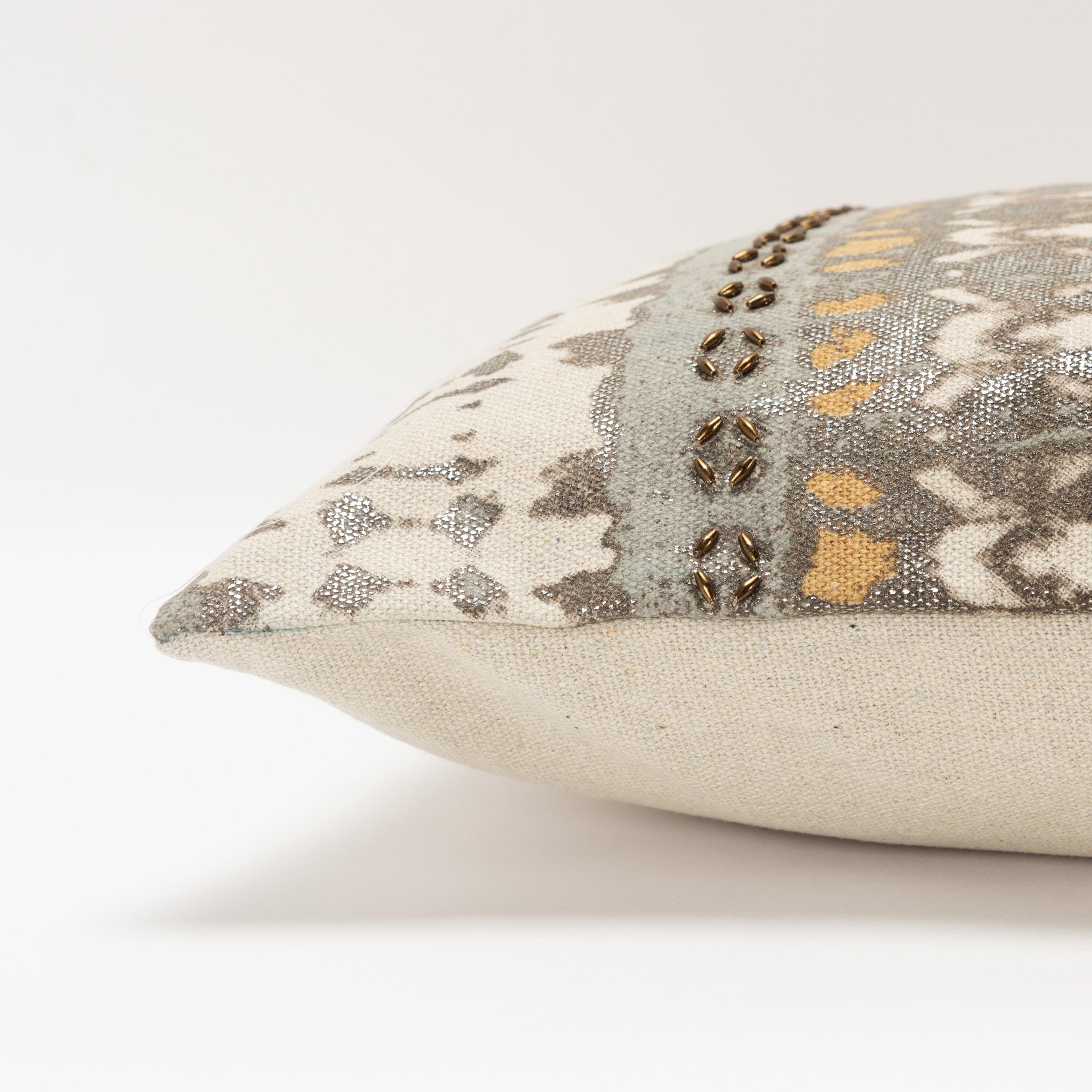 Rizzy Home 14"X26" Poly Filled Pillow, , large