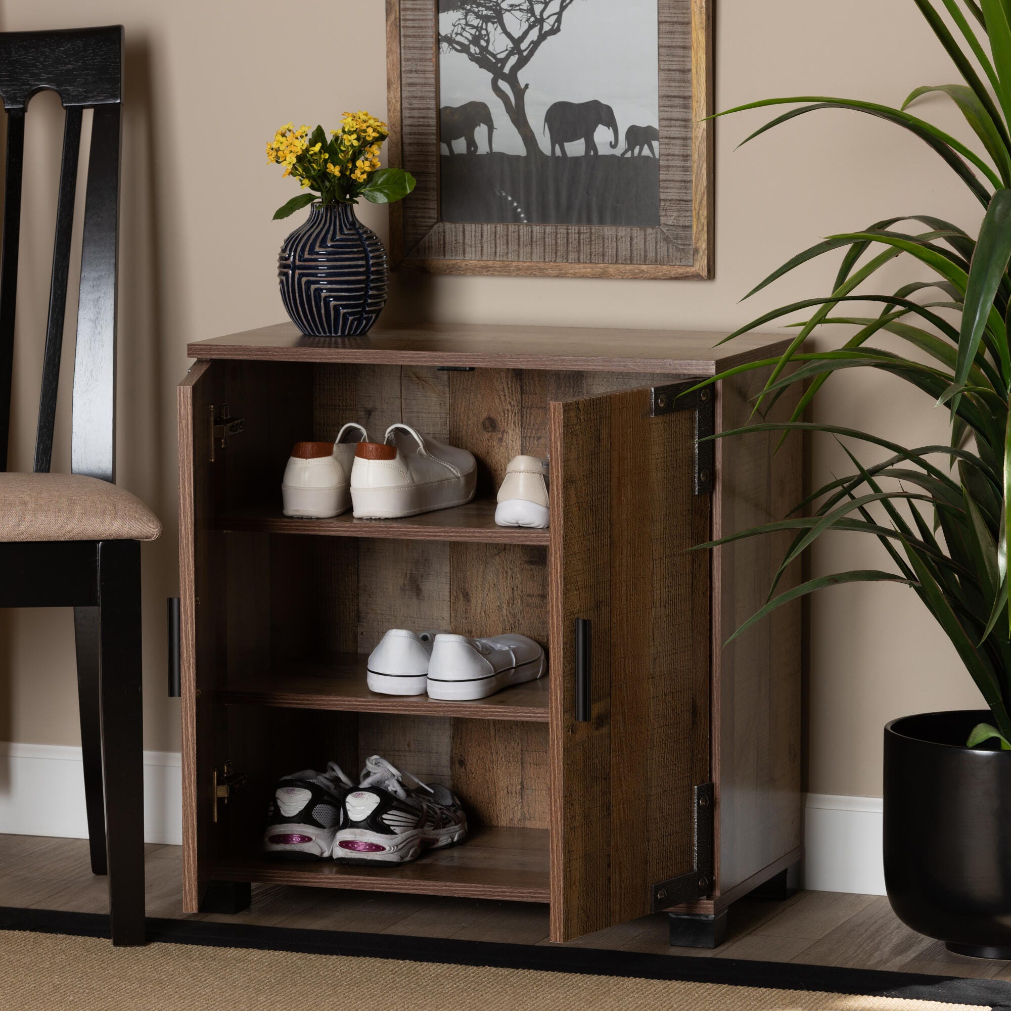 2-Door Shoe Cabinet (9-Pair) | Ashley