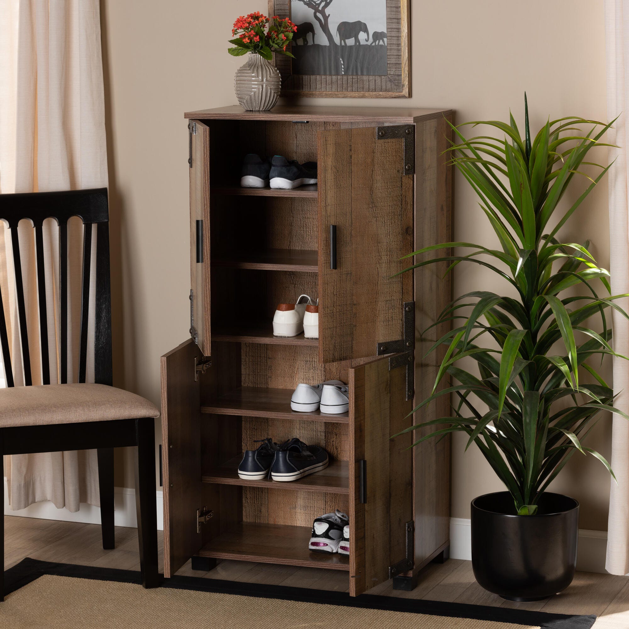 4-Door Shoe Cabinet 18-Pair | Ashley