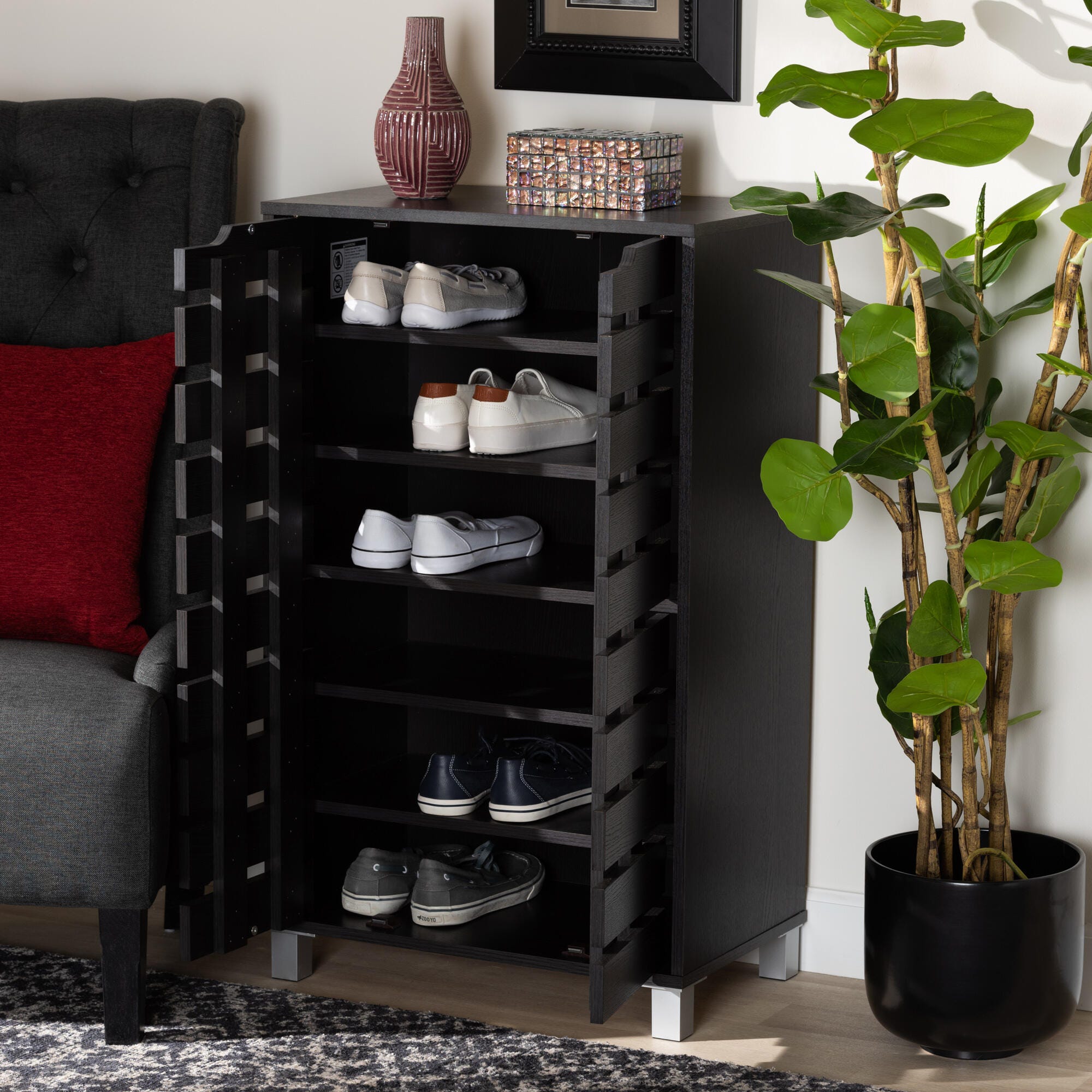 2-Door Shoe Cabinet (18-Pair) | Ashley