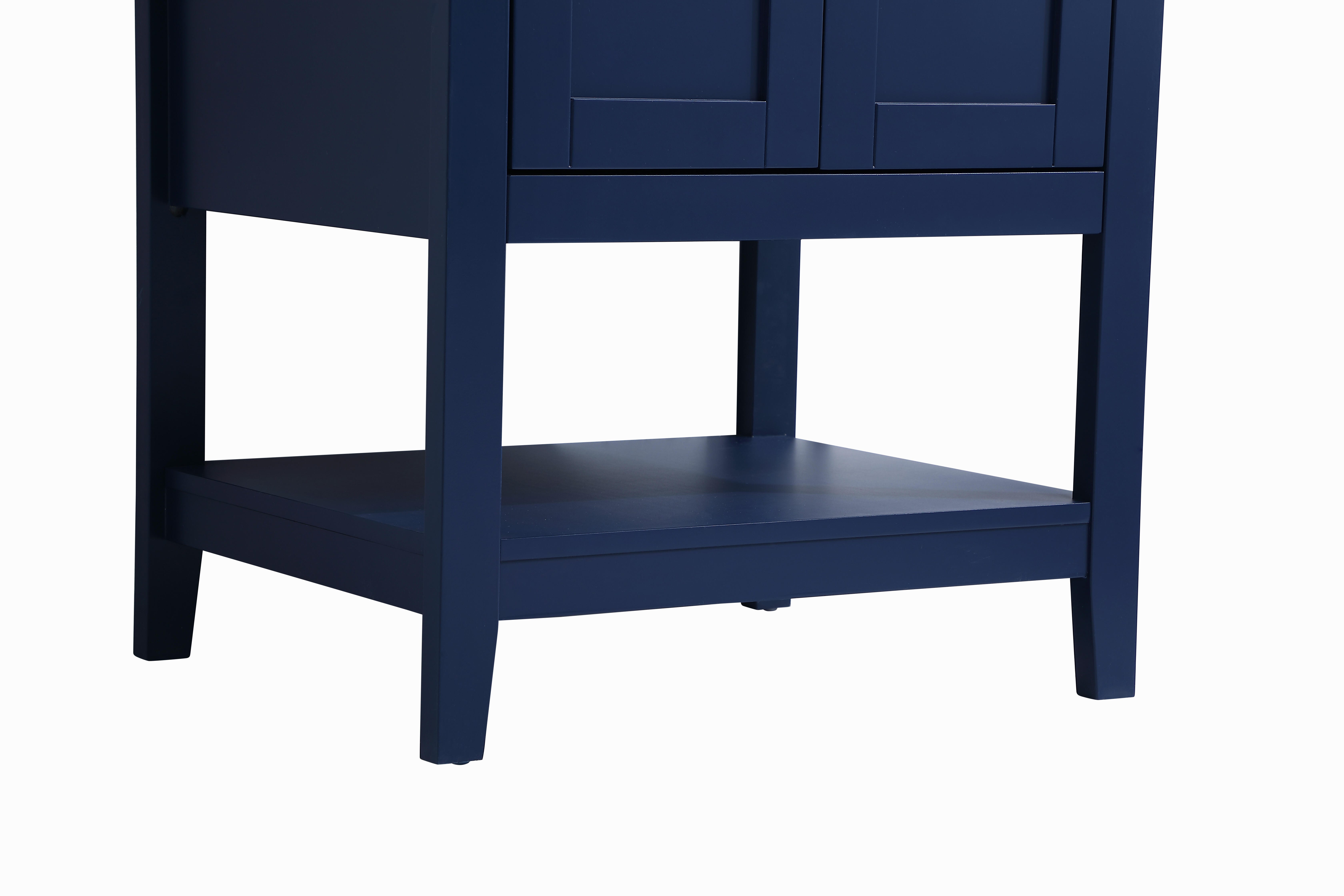 Aubrey 24" Single Bathroom Vanity, Blue, large