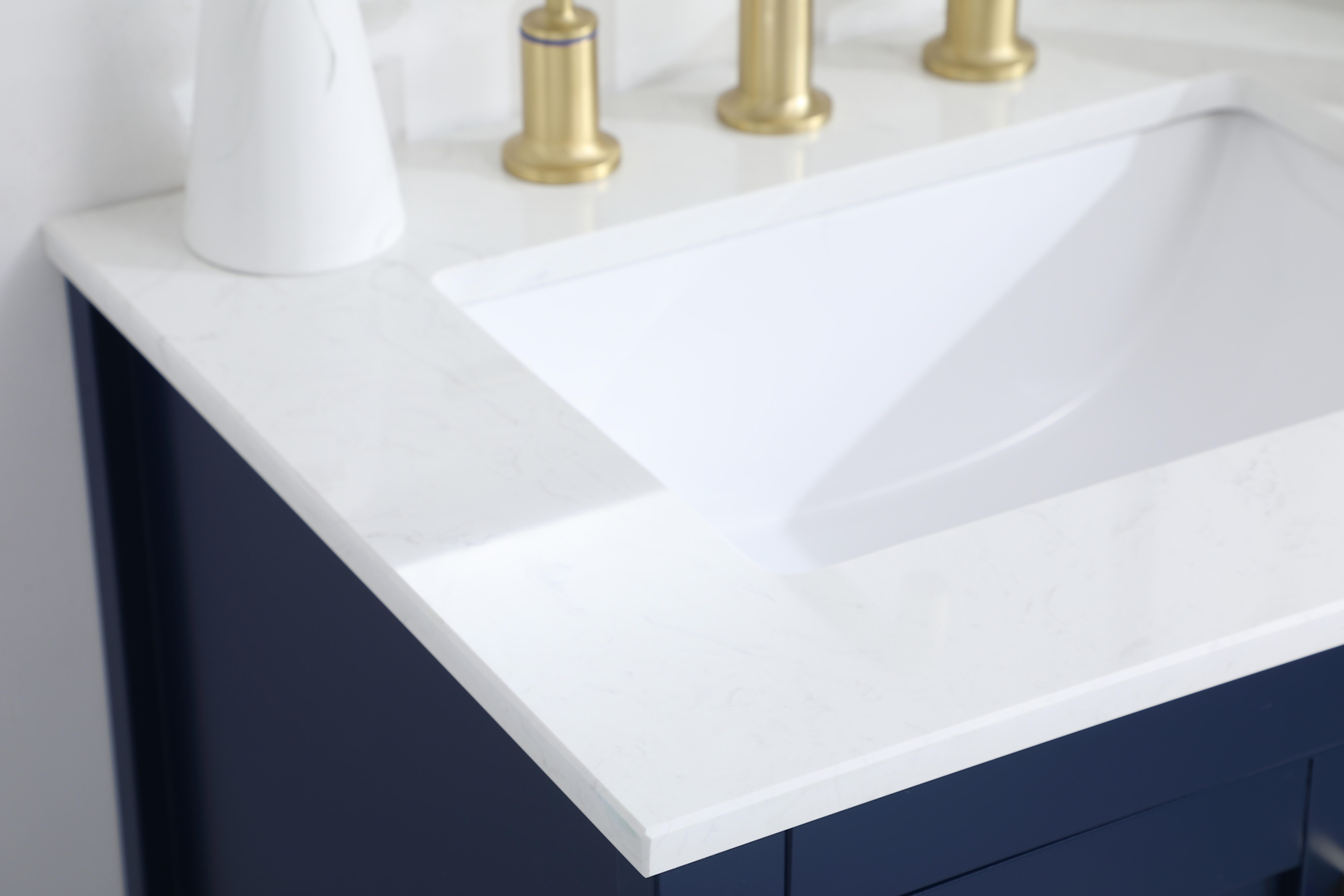Aubrey 24" Single Bathroom Vanity, Blue, large