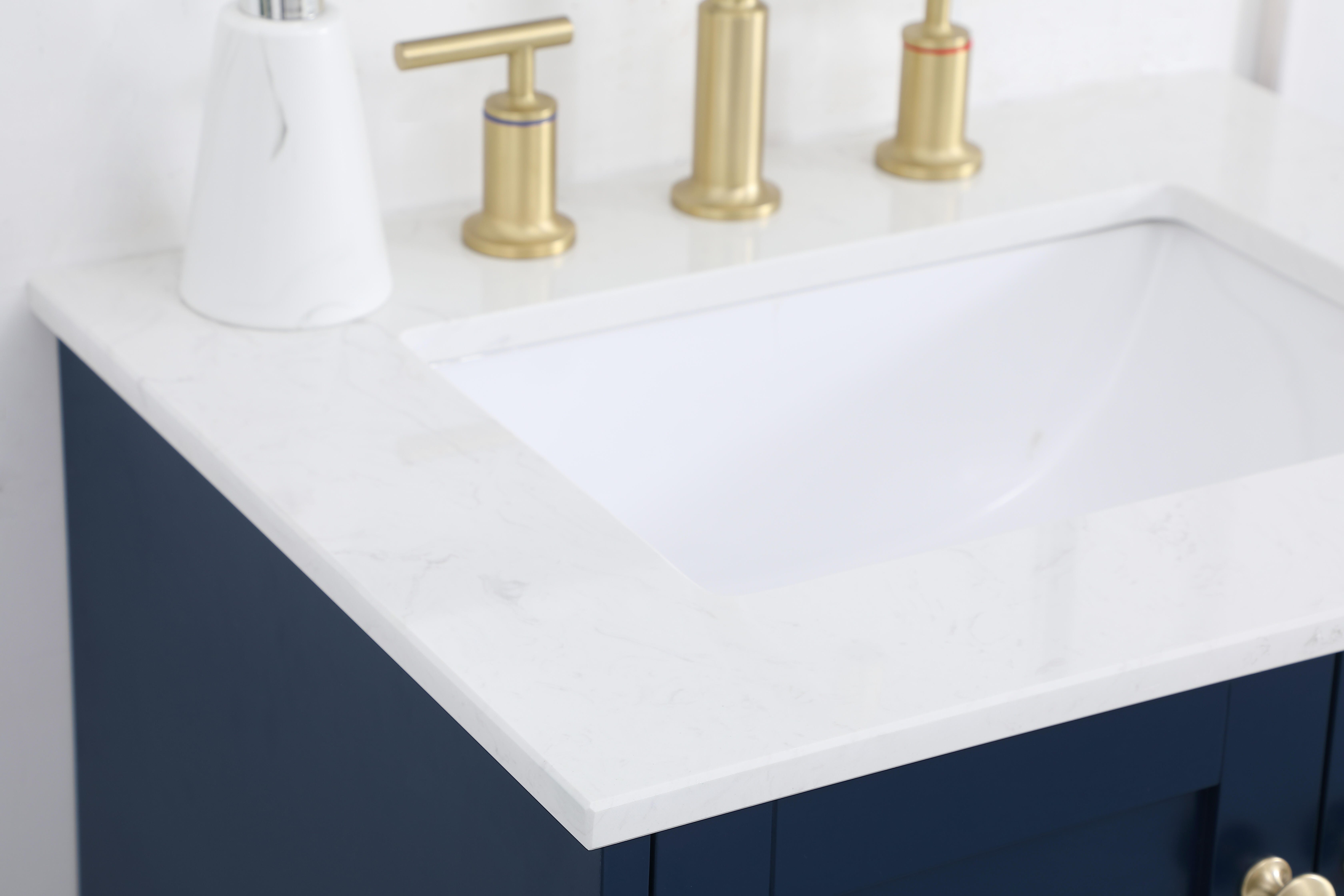 Sommerville  24" Single Bathroom Vanity, Blue, large