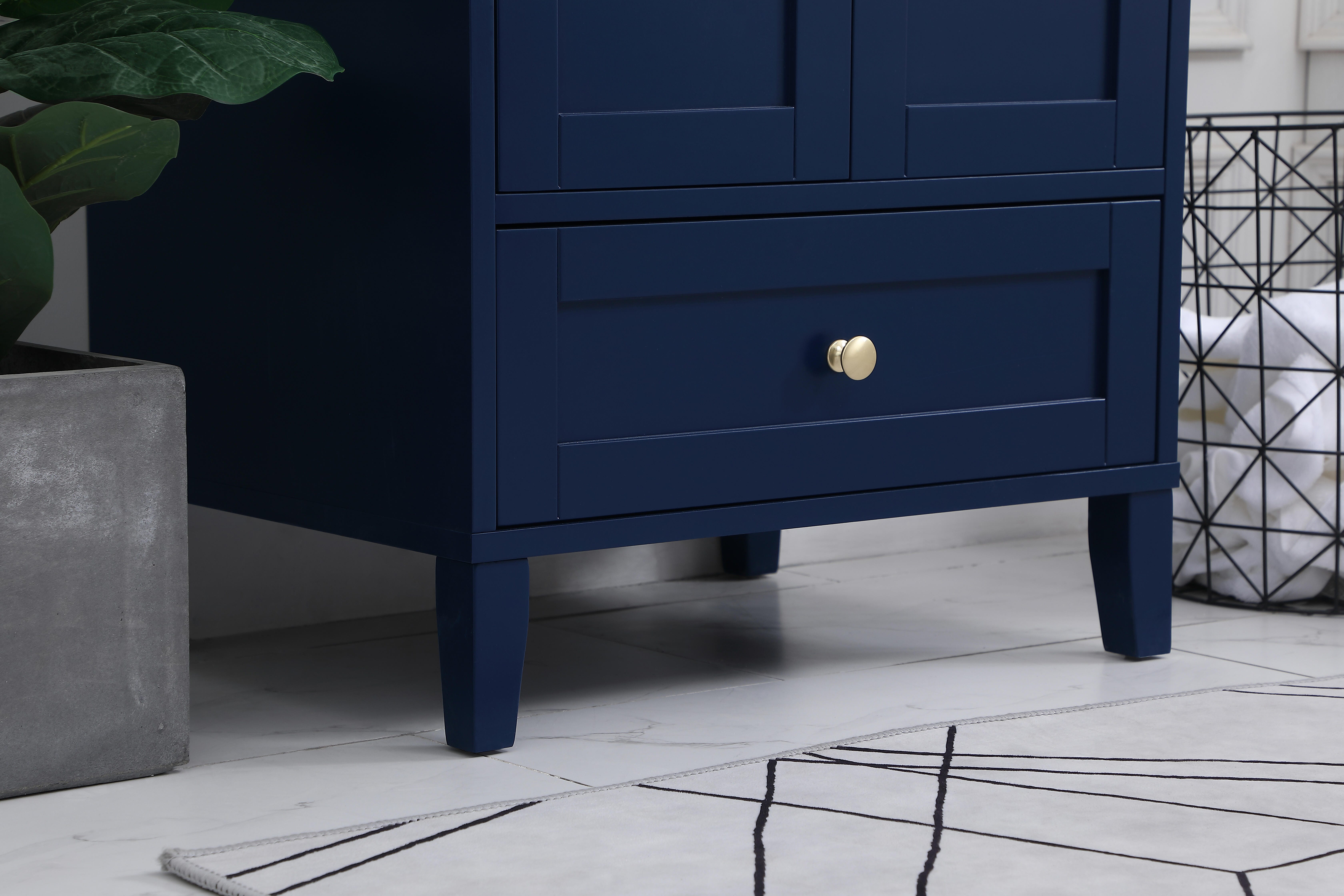Sommerville  24" Single Bathroom Vanity, Blue, large