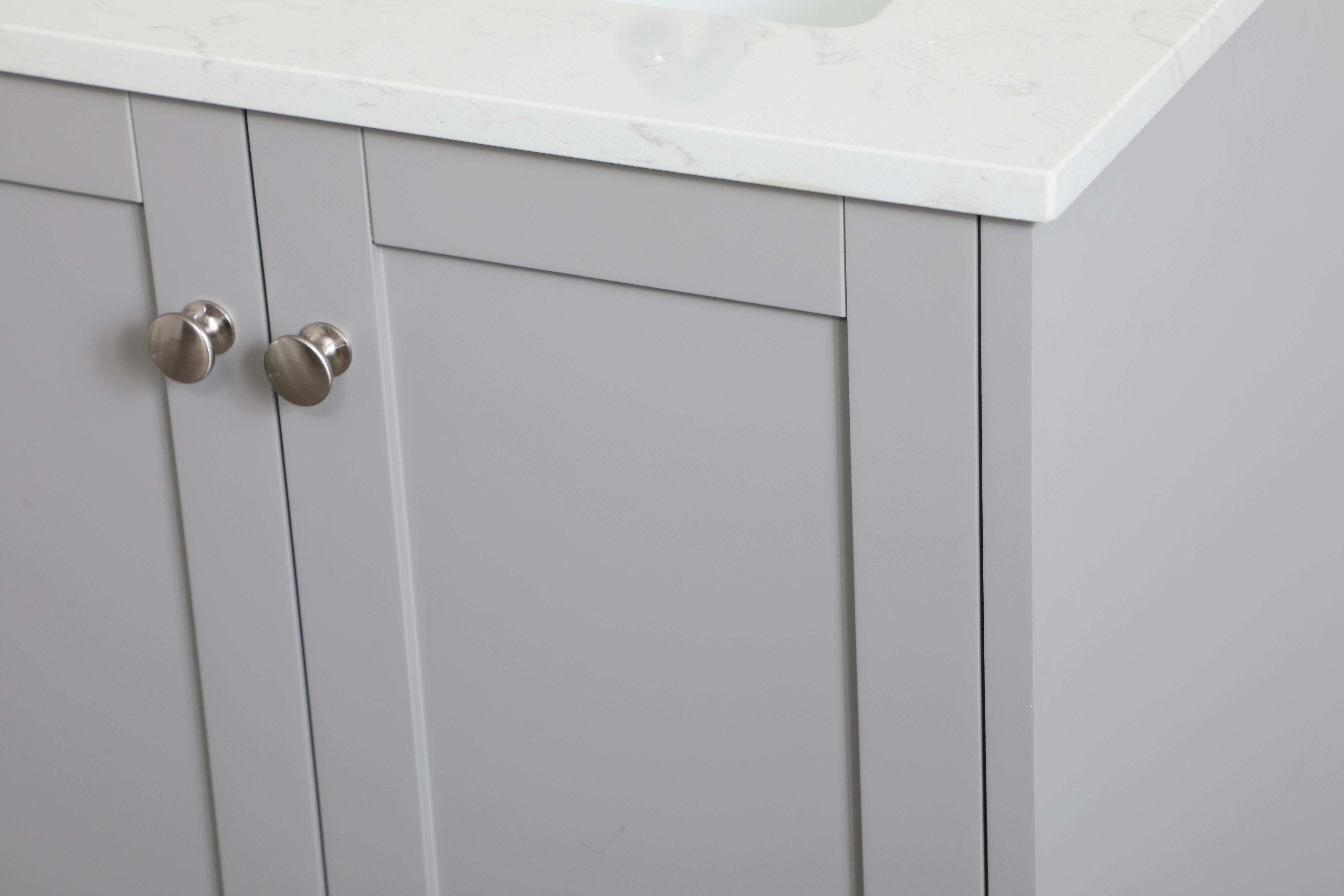Sommerville  24" Single Bathroom Vanity, Gray, large