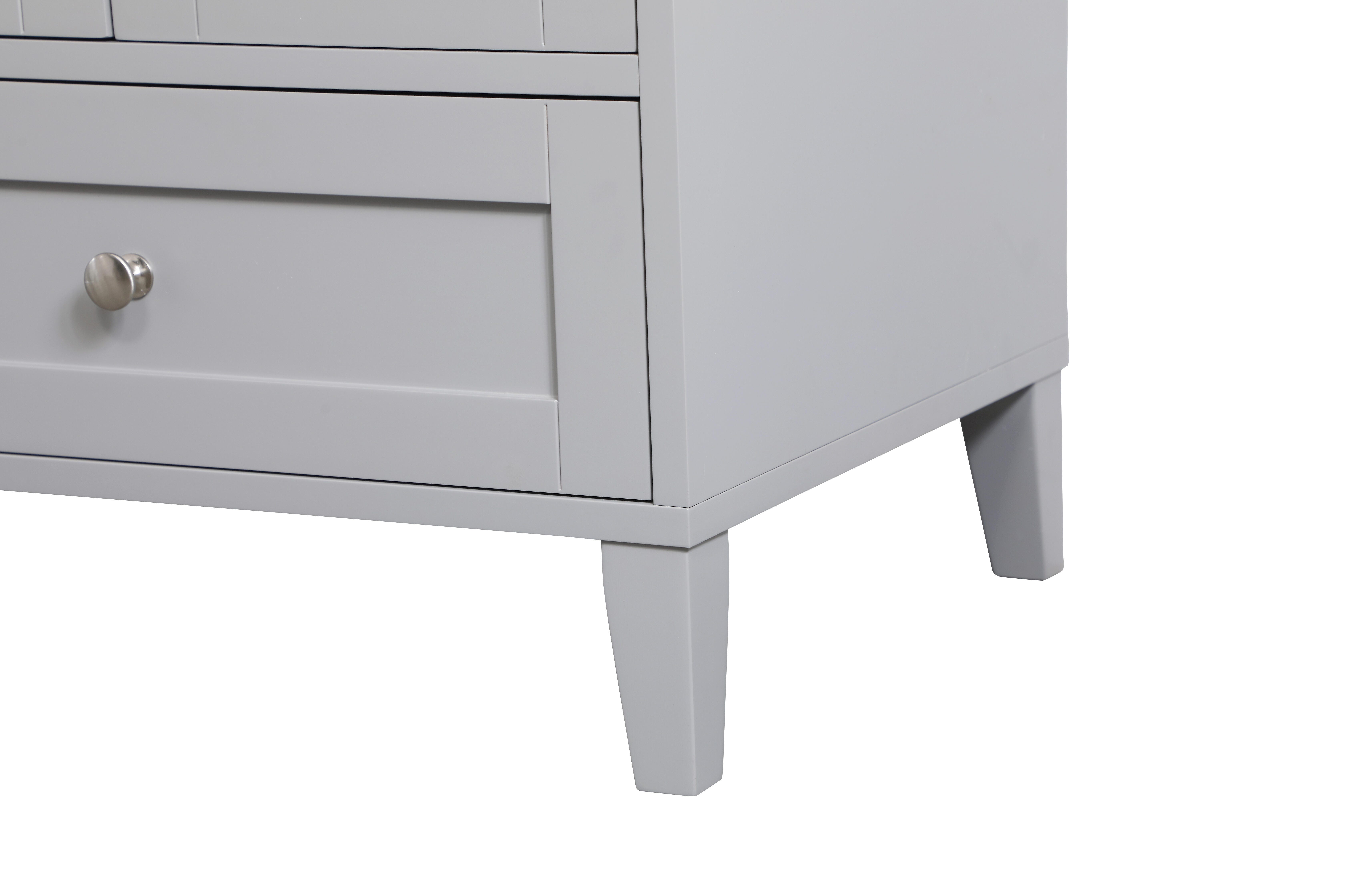 Sommerville  24" Single Bathroom Vanity, Gray, large