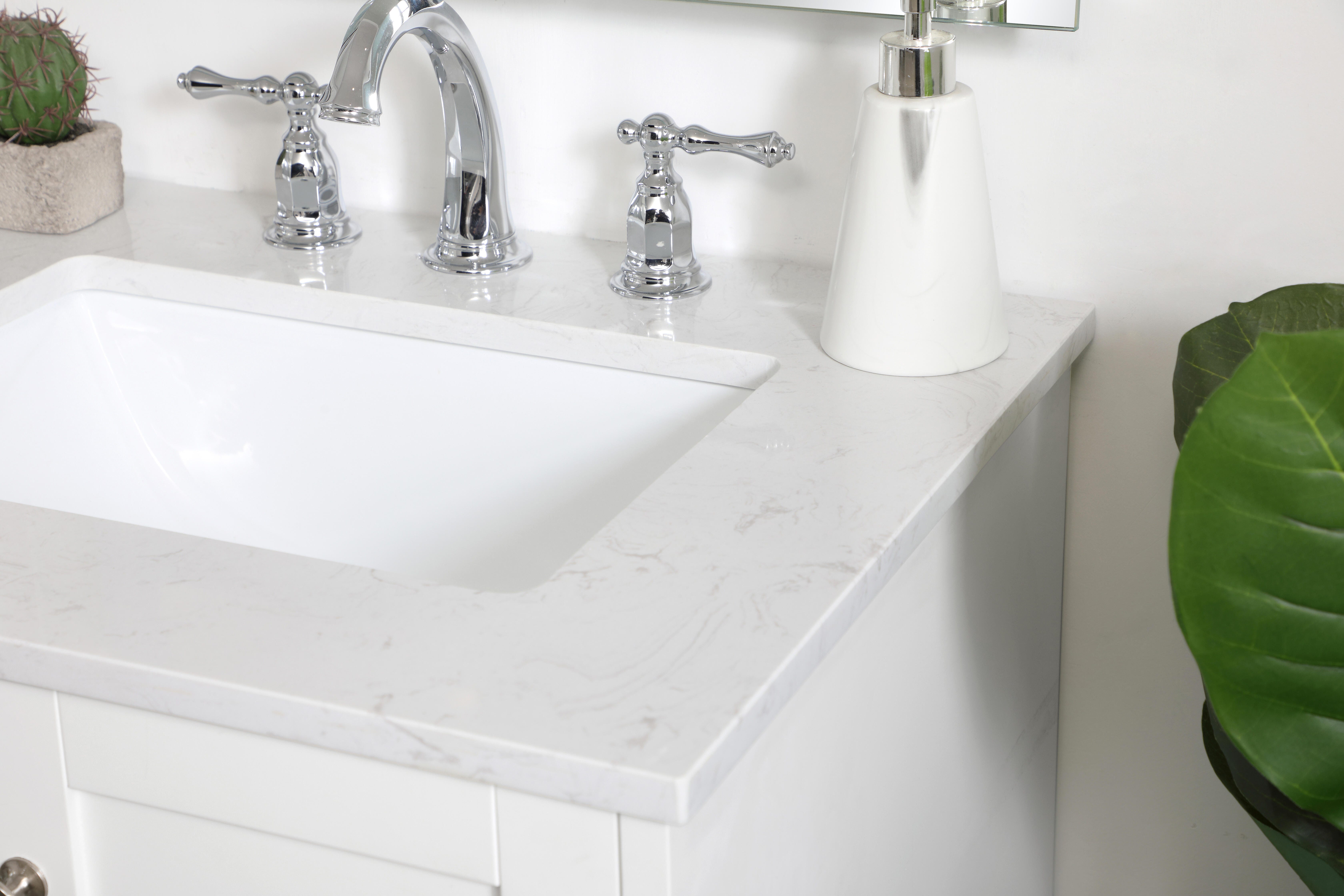 Sommerville  24" Single Bathroom Vanity, White, large