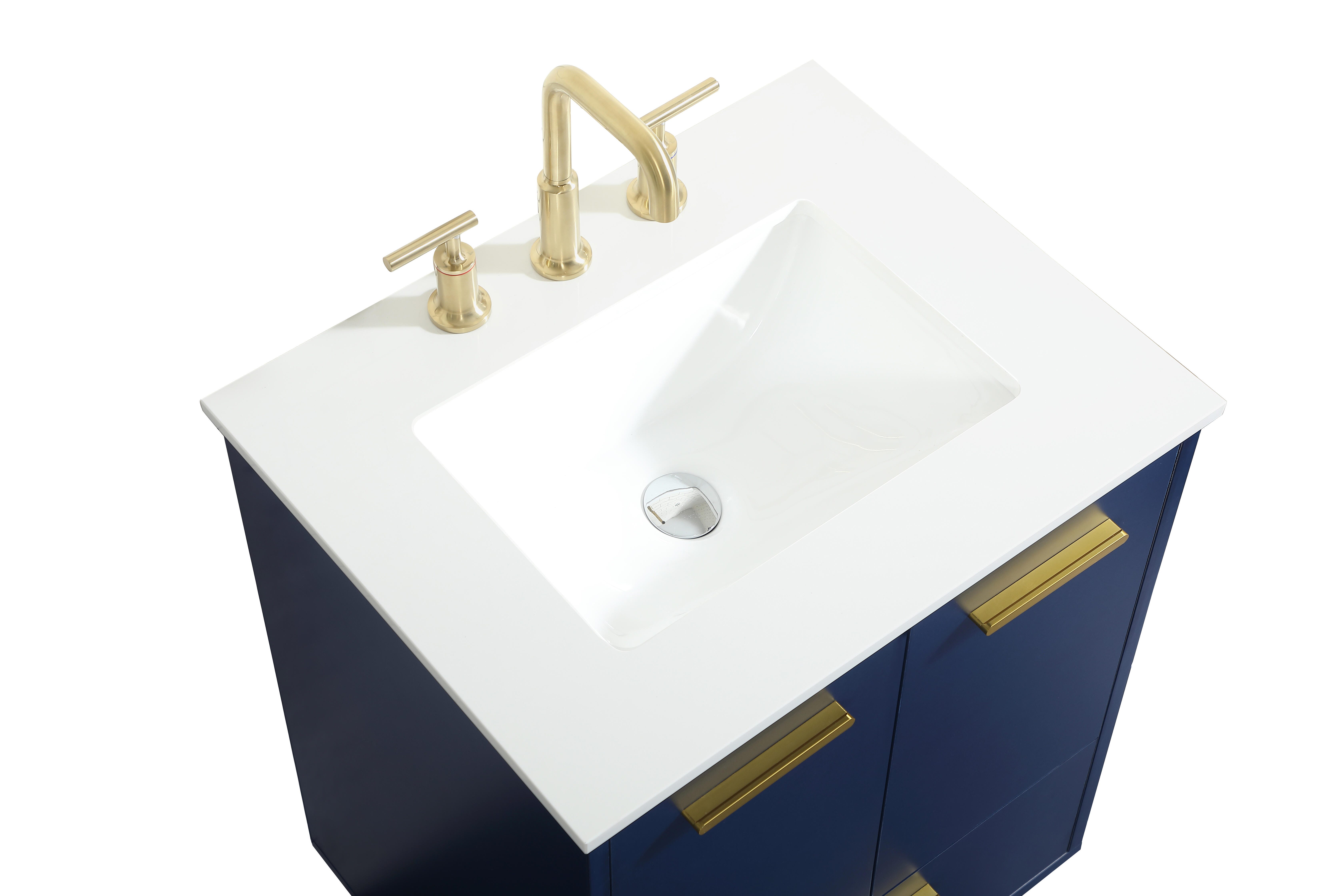 Baldwin 24" Bathroom Vanity, Blue, large