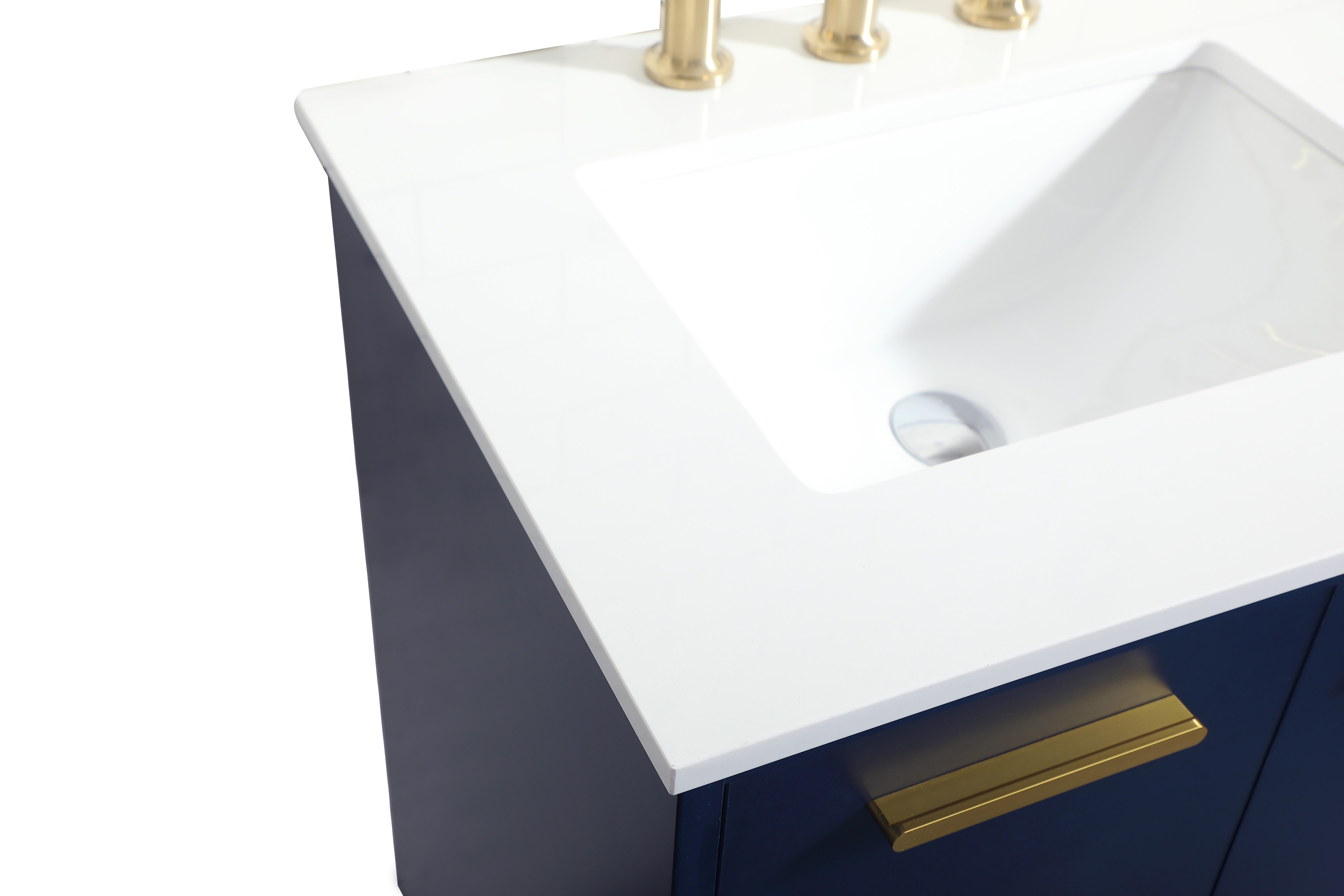 Baldwin 24" Bathroom Vanity, Blue, large