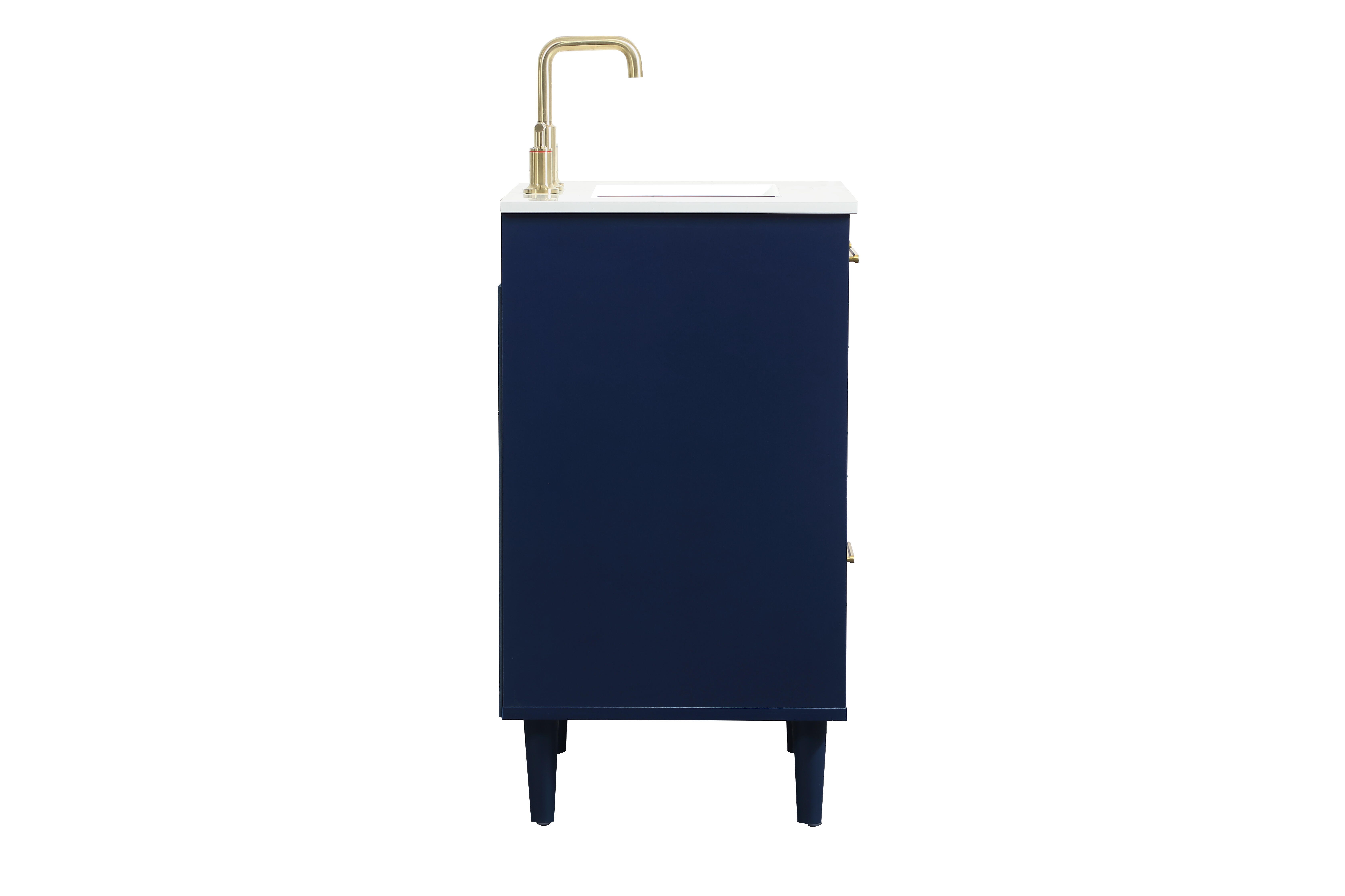 Baldwin 24" Bathroom Vanity, Blue, large
