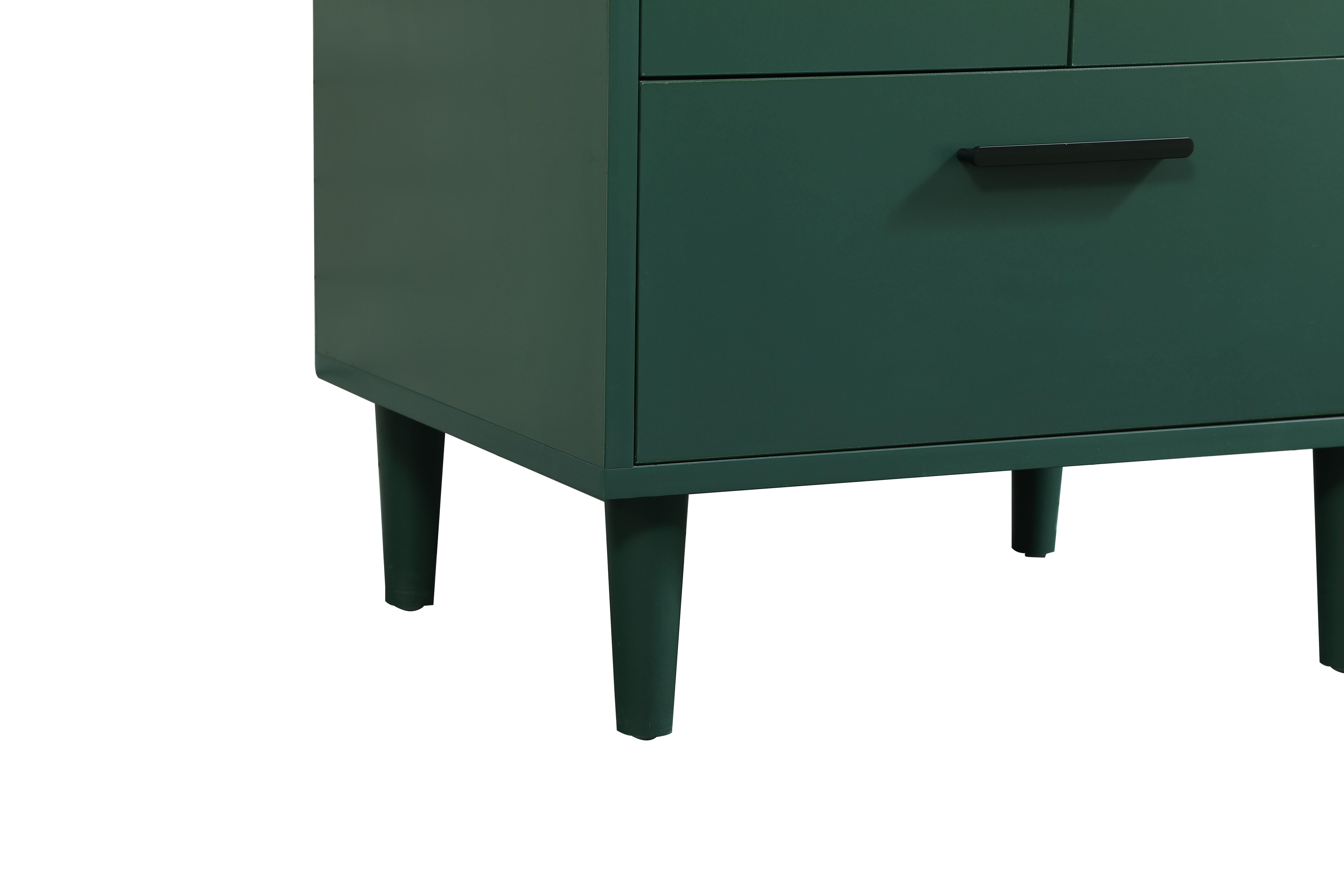 Baldwin 24" Bathroom Vanity, Green, large