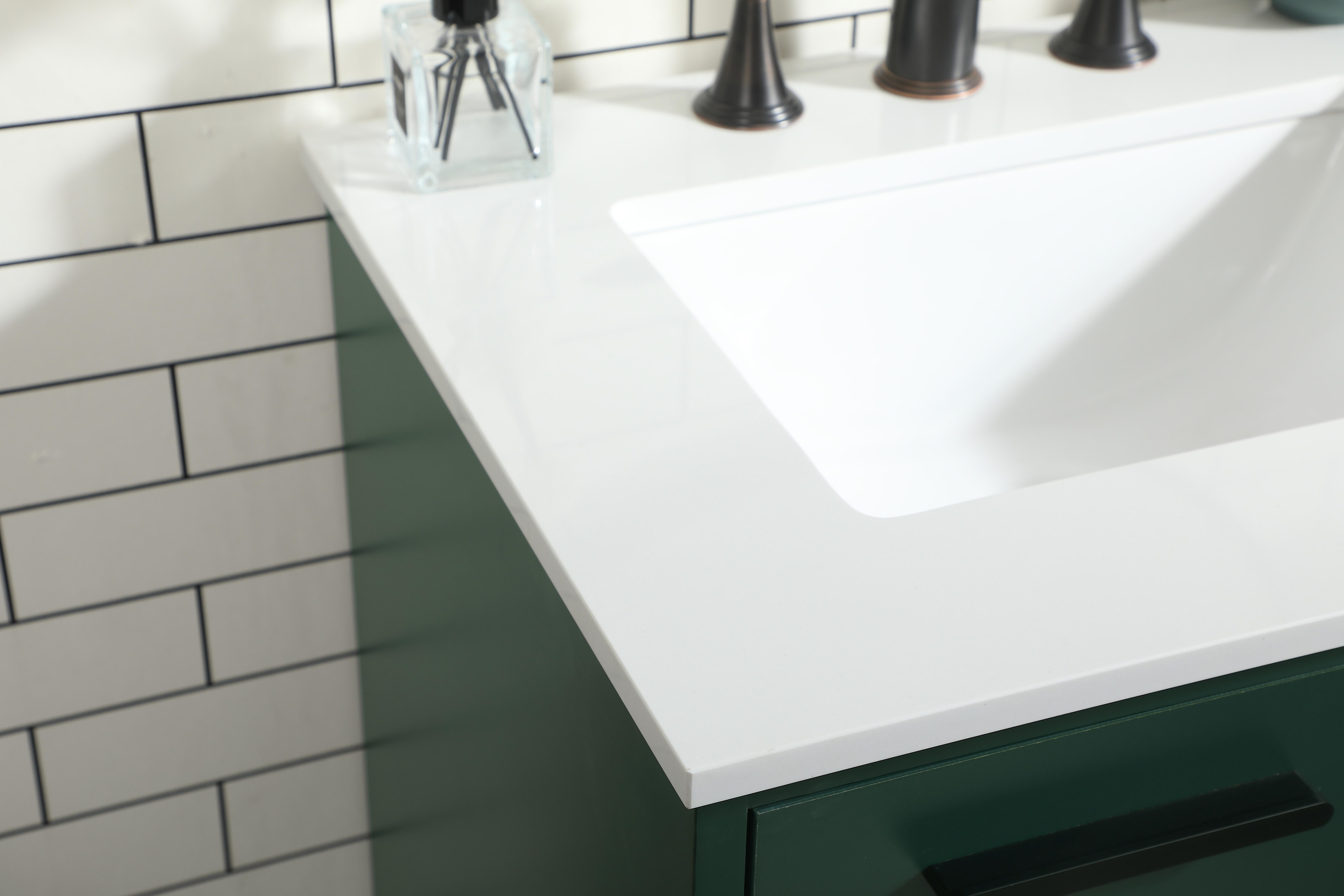 Baldwin 24" Bathroom Vanity, Green, large