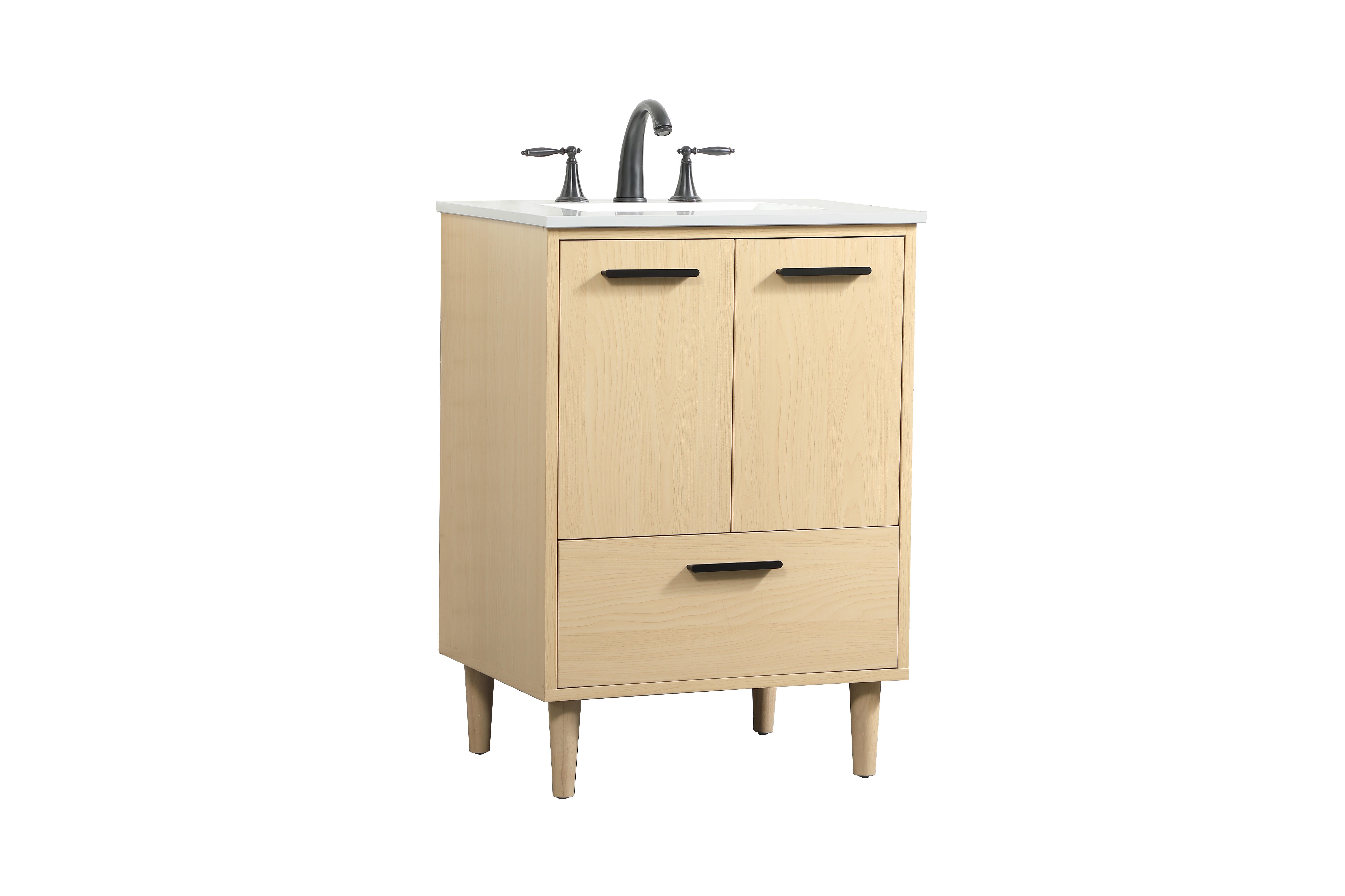Baldwin 24" Bathroom Vanity, Maple, large
