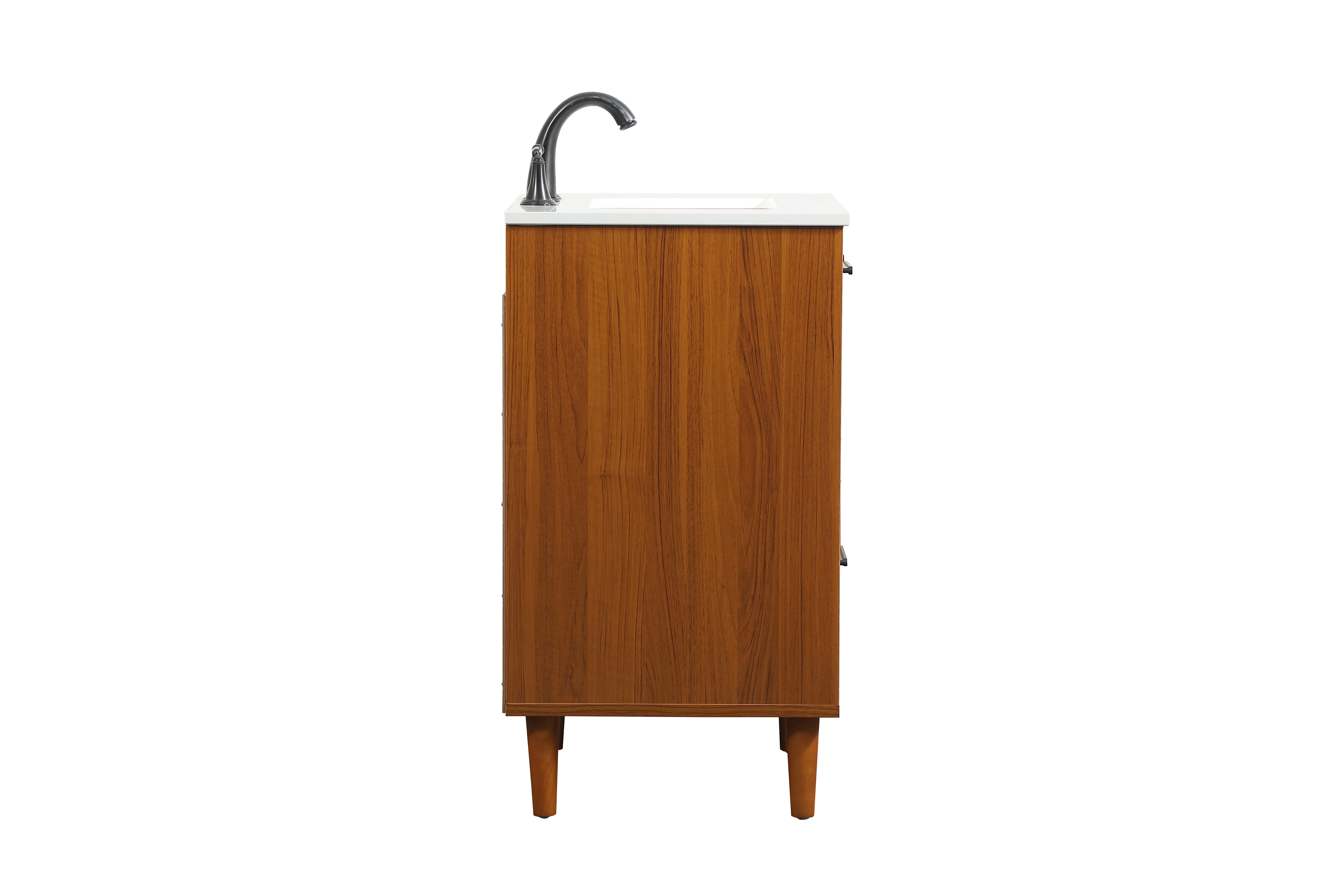 Baldwin 24" Bathroom Vanity, Teak, large
