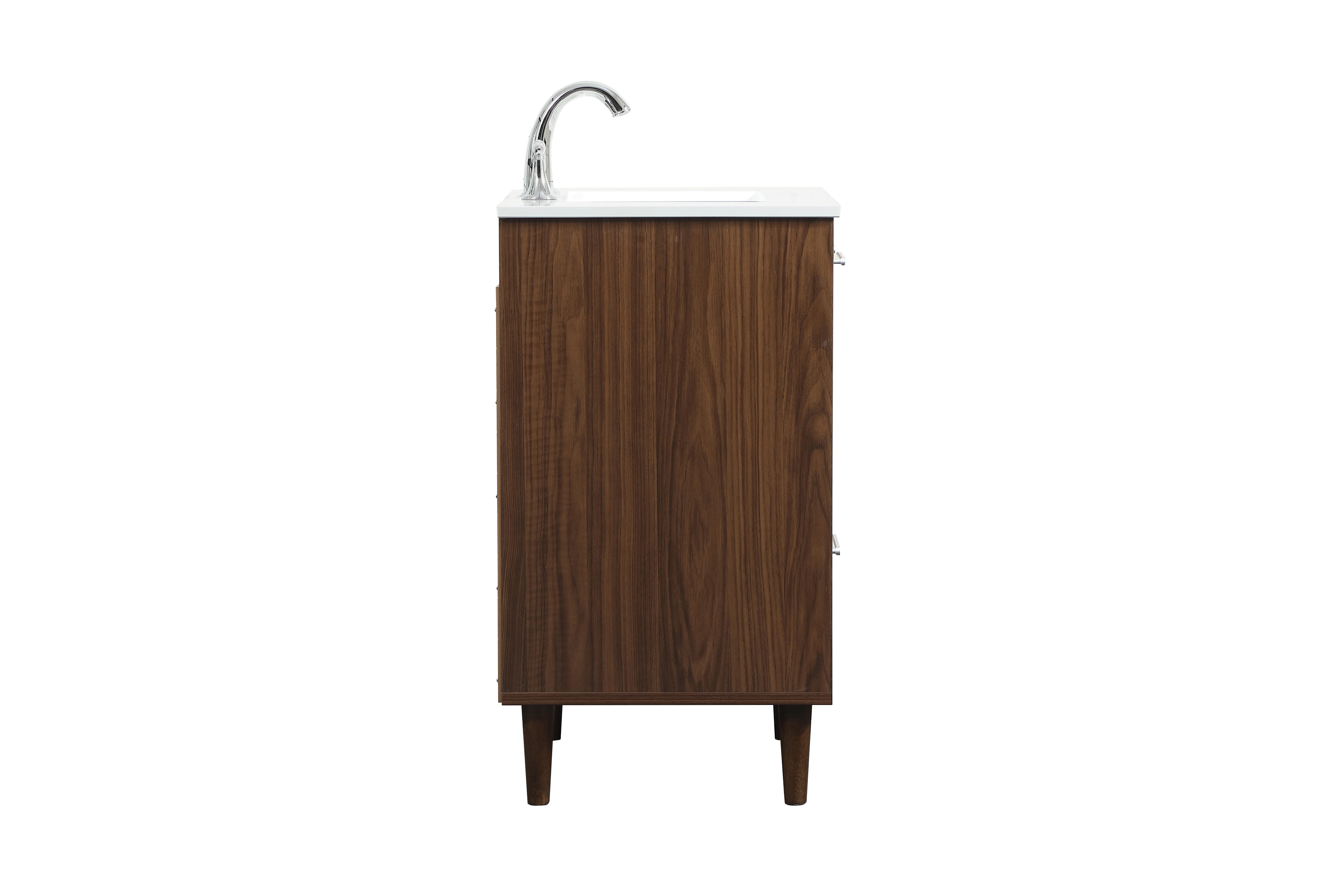 Baldwin 24" Bathroom Vanity, Walnut, large