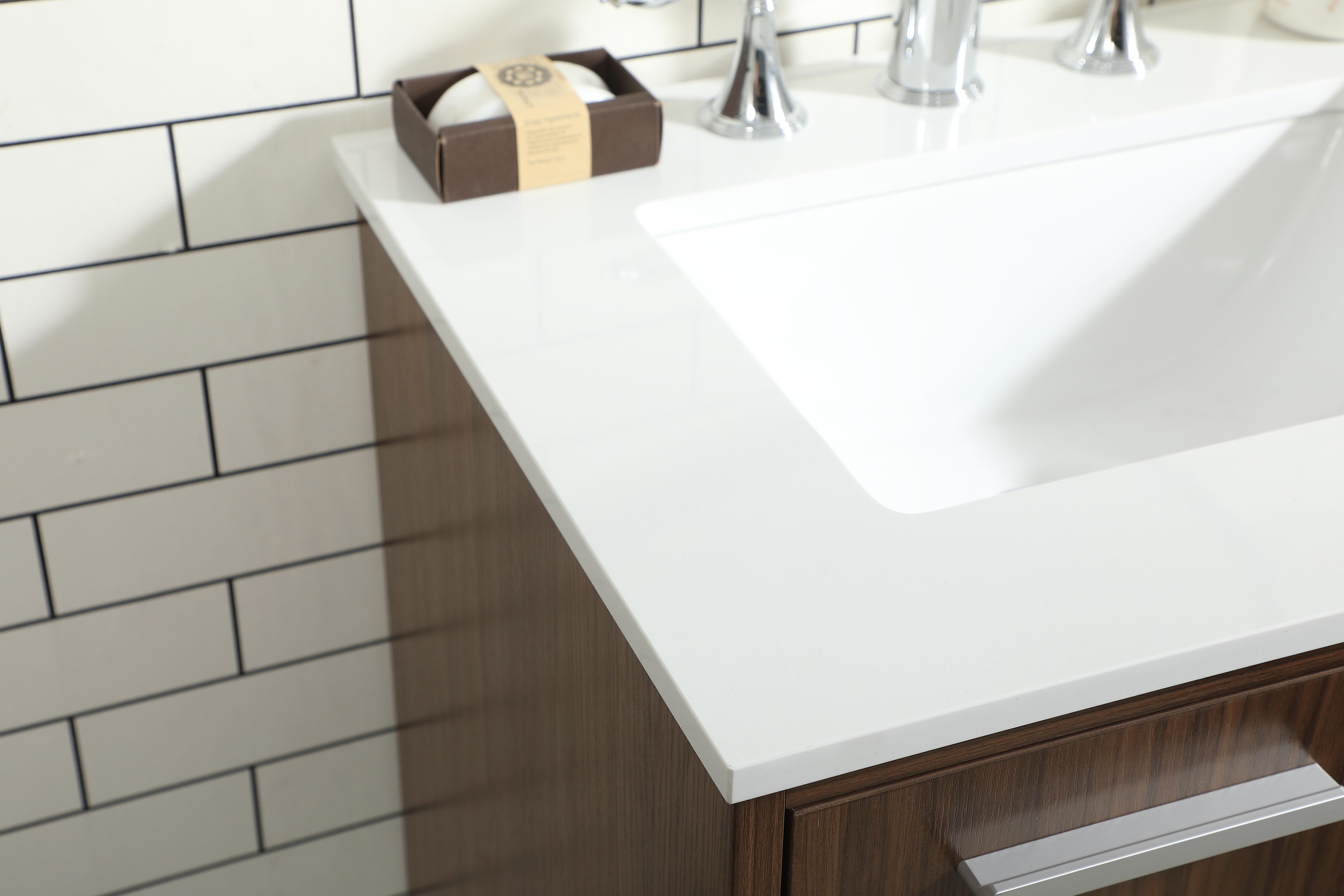 Baldwin 24" Bathroom Vanity, Walnut, large