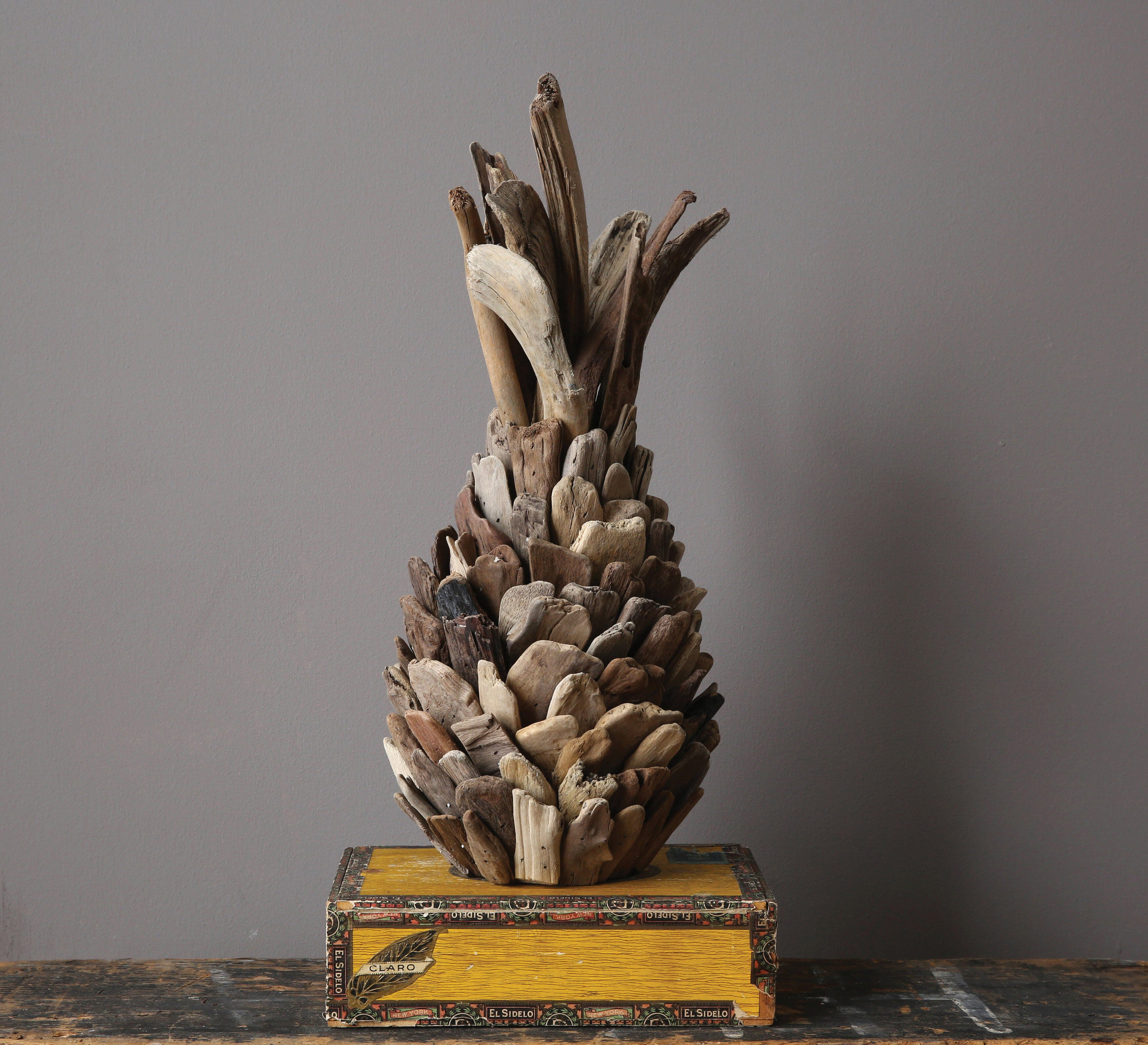Decorative Driftwood Pineapple, , rollover