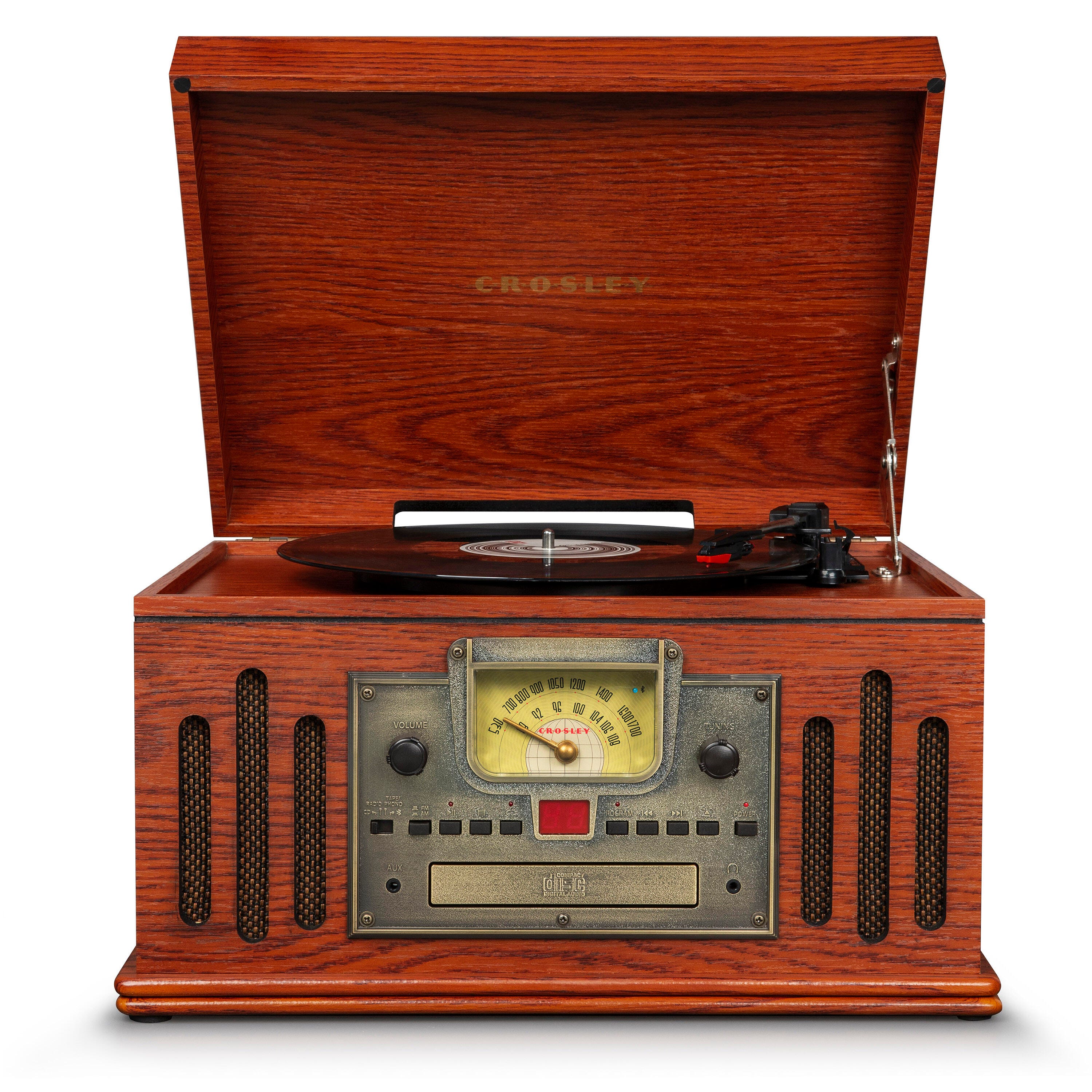 Crosley Musician Entertainment Center, Paprika, large