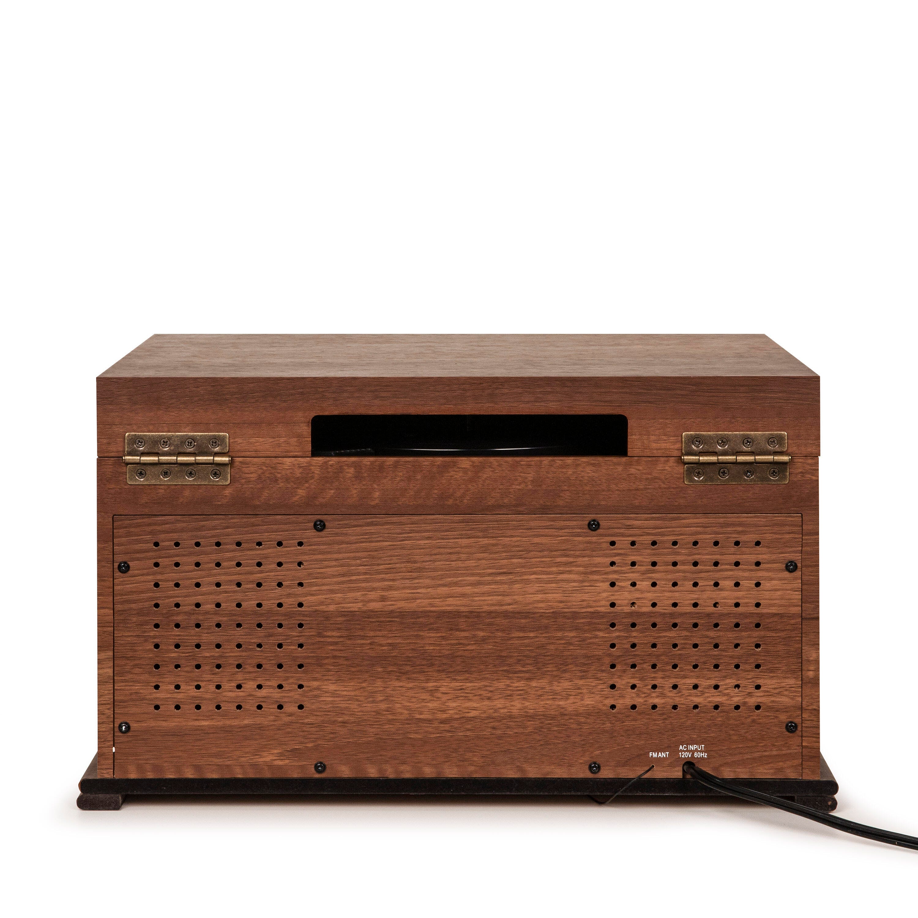 Crosley Musician Entertainment Center, Walnut, large
