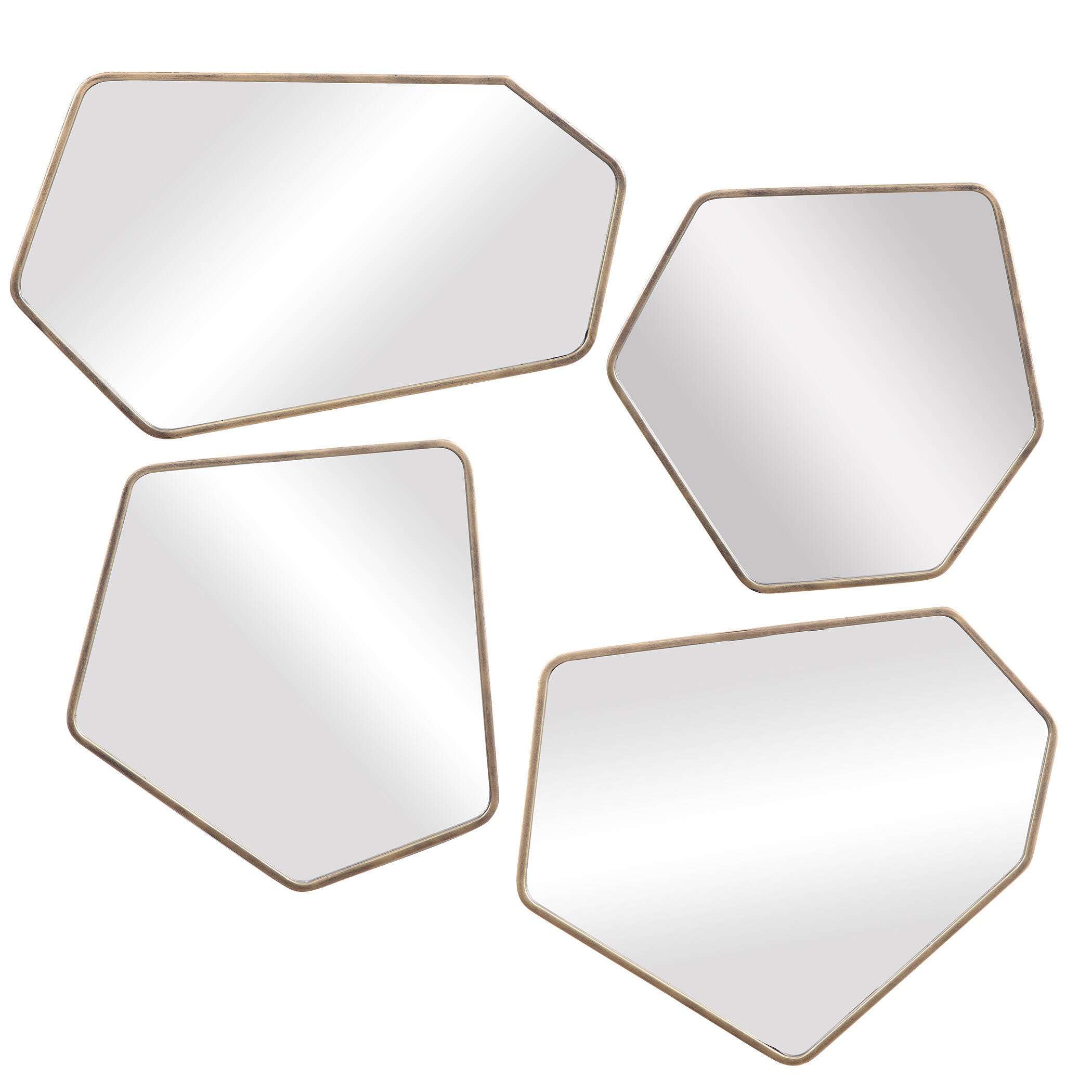 Uttermost Linneah Modern Mirrors, Set of 4, , large