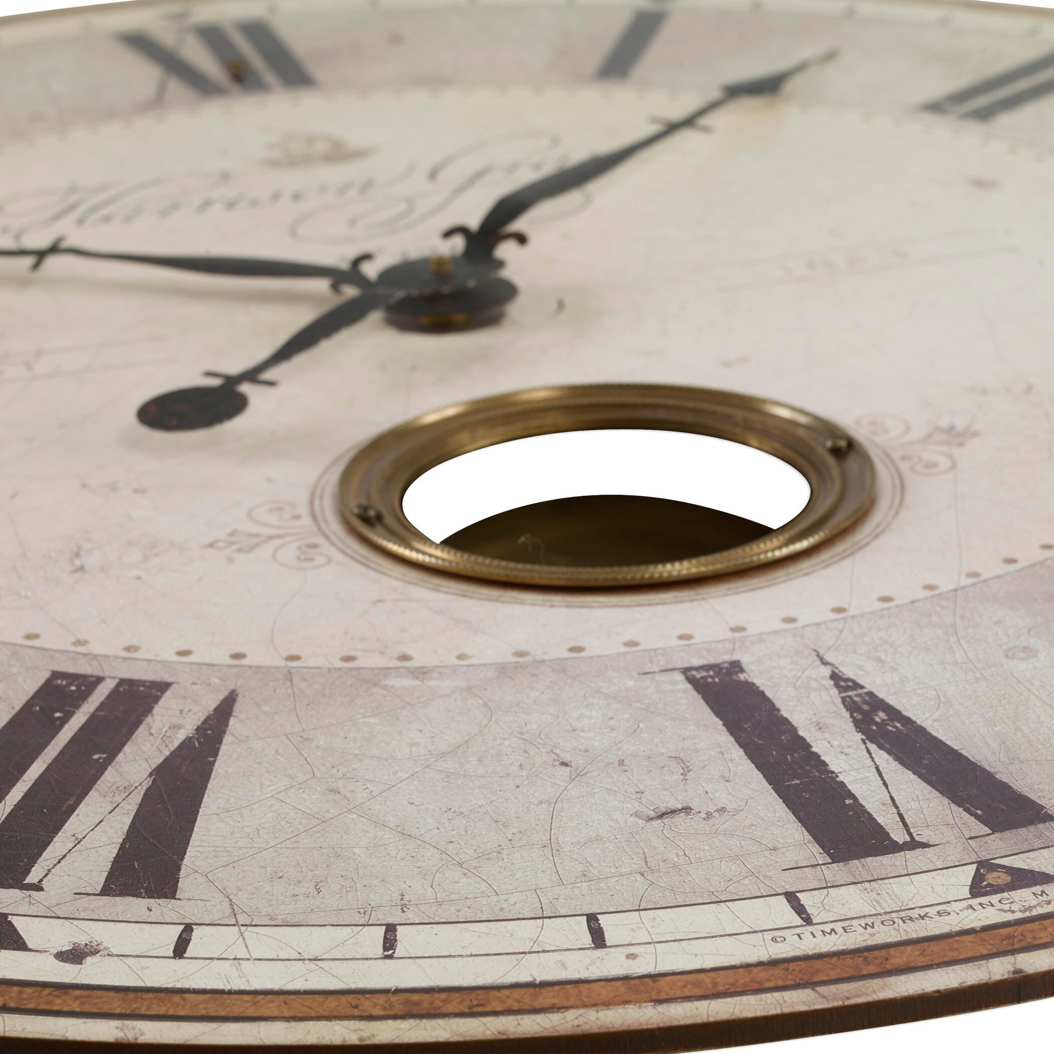 Uttermost Harrison Gray 30" Clock, , swatch