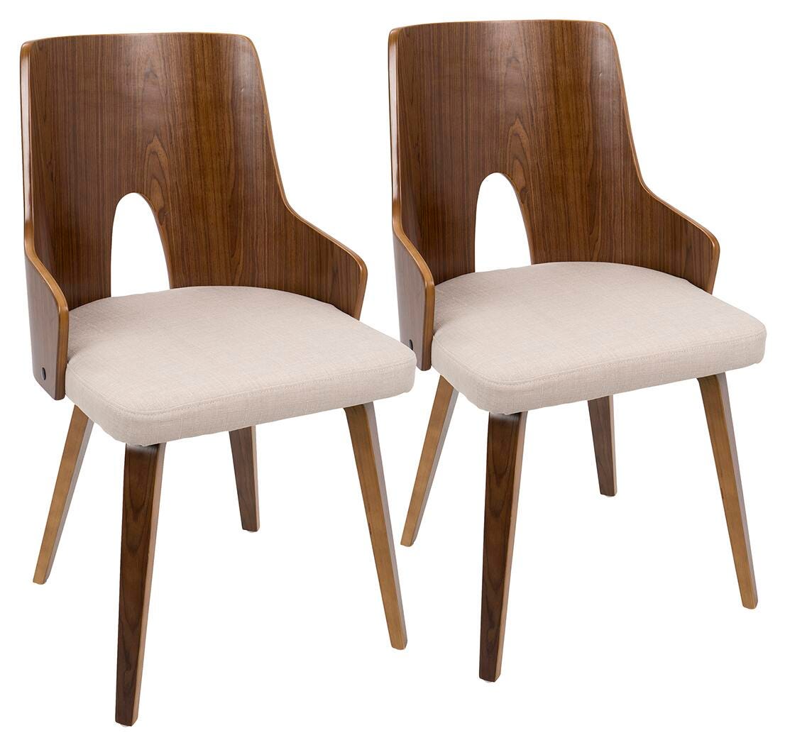Lola Accent Chair (Set of 2), Beige, large