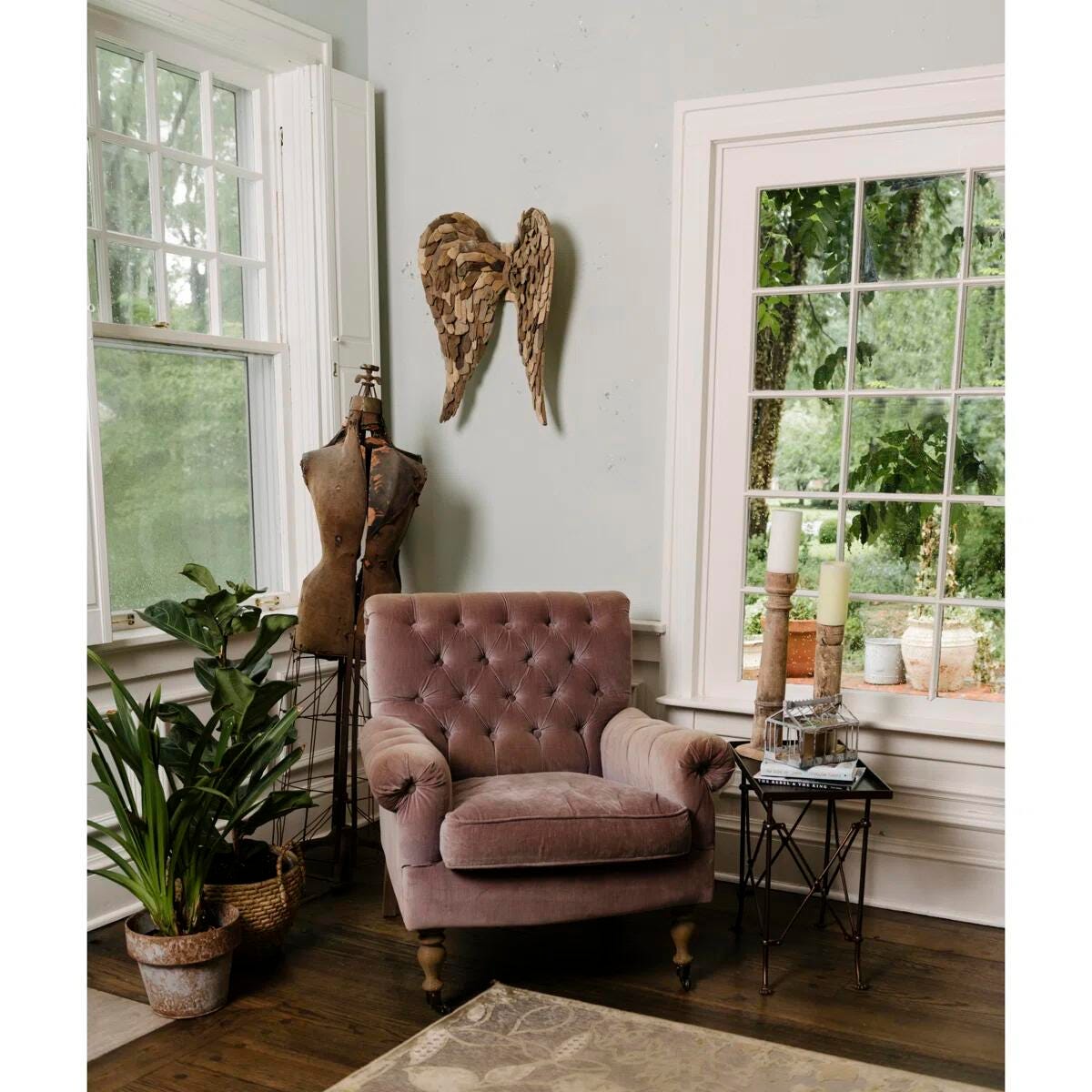 Storied Home Driftwood Angel Wings | Ashley