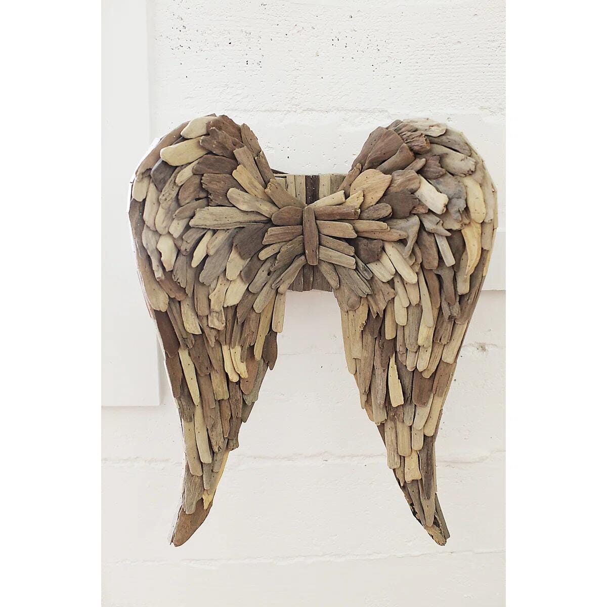 Creative Co-Op Driftwood Angel Wings, , large