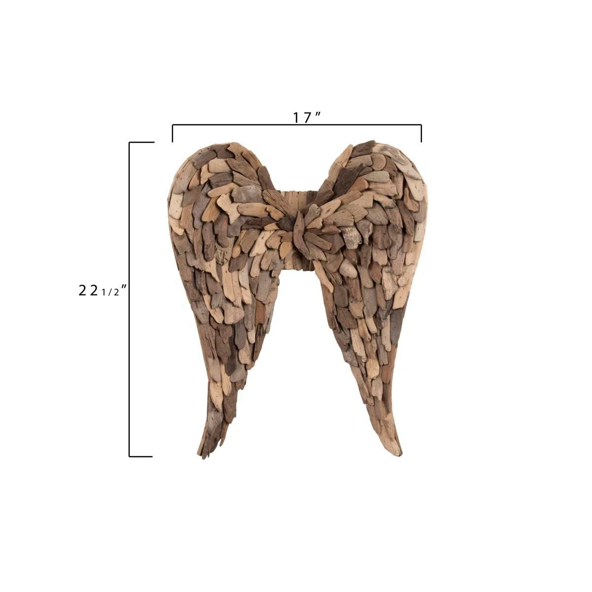 Creative Co-Op Driftwood Angel Wings, , large