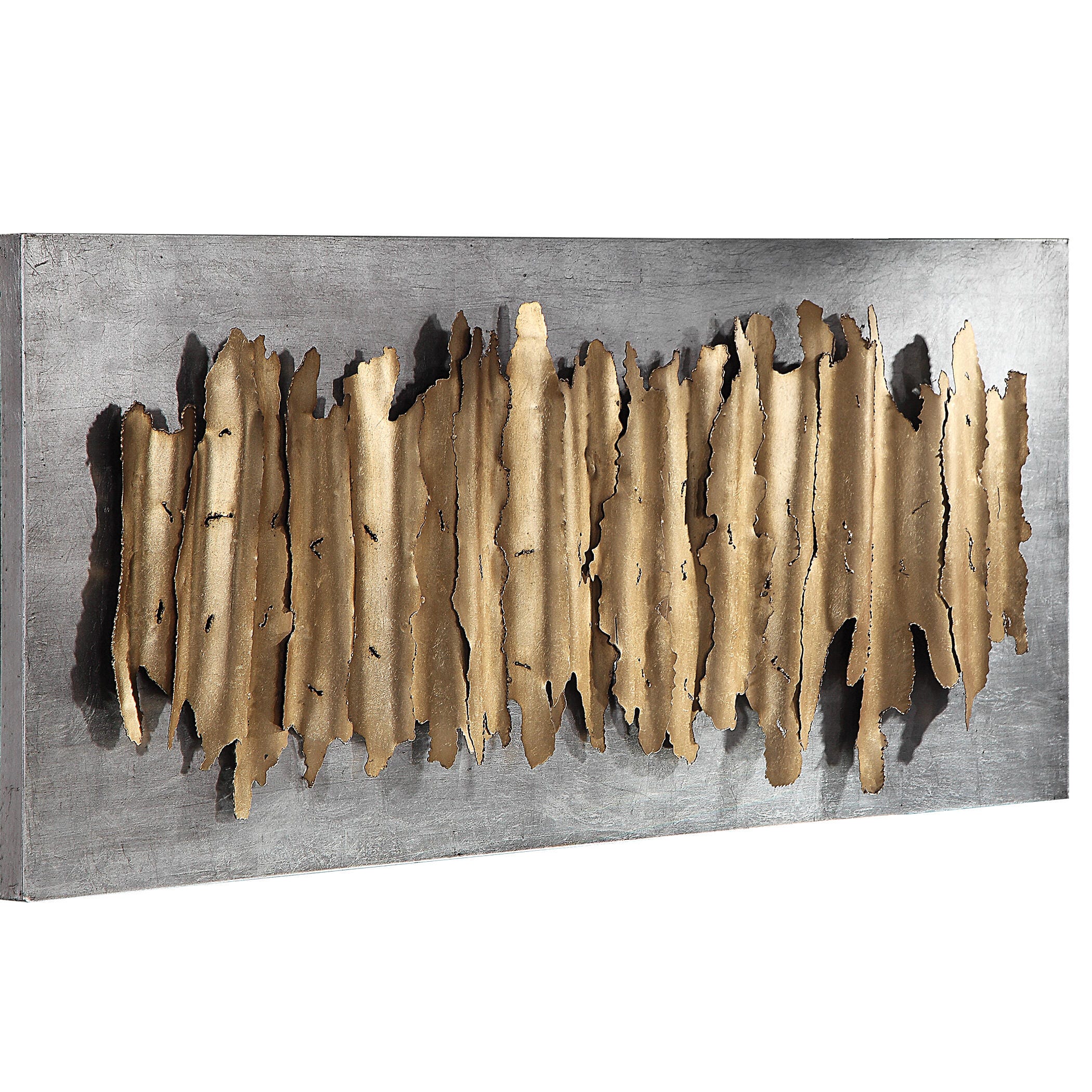 Uttermost Lev Gold Metal Wall Decor, , large