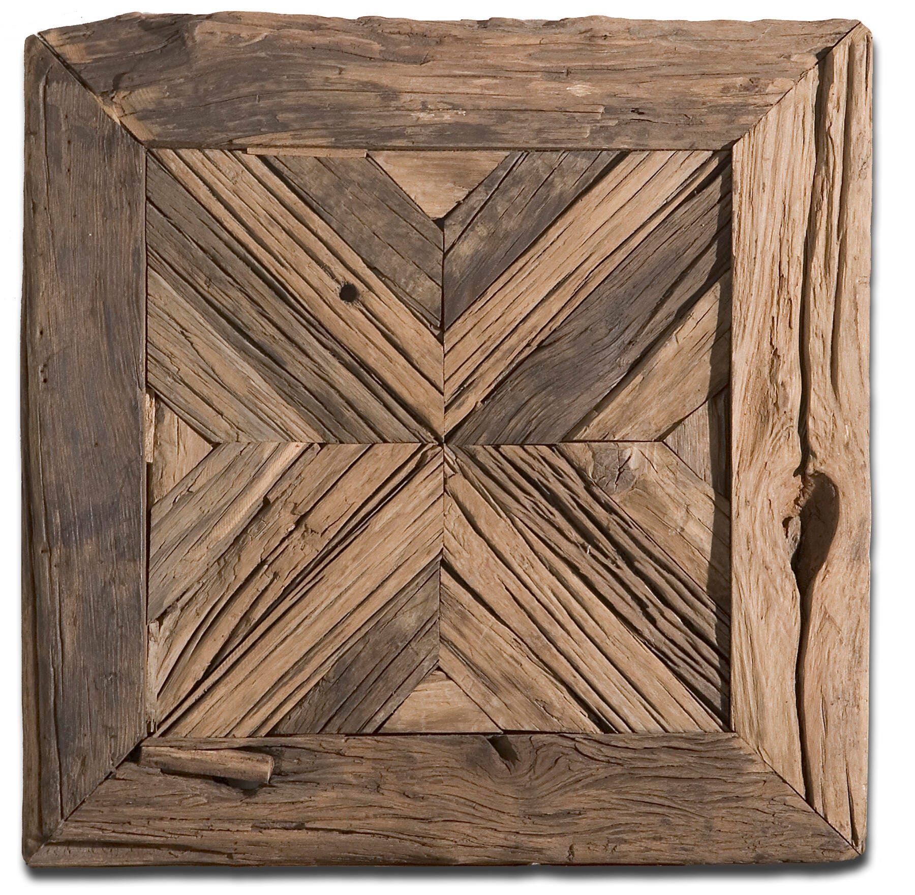 Uttermost Rennick Reclaimed Wood Wall Art, , large