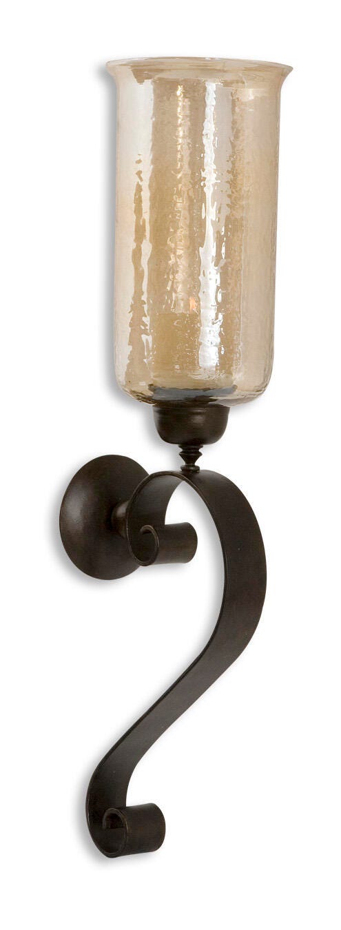 Uttermost Joselyn Bronze Candle Wall Sconce, , large