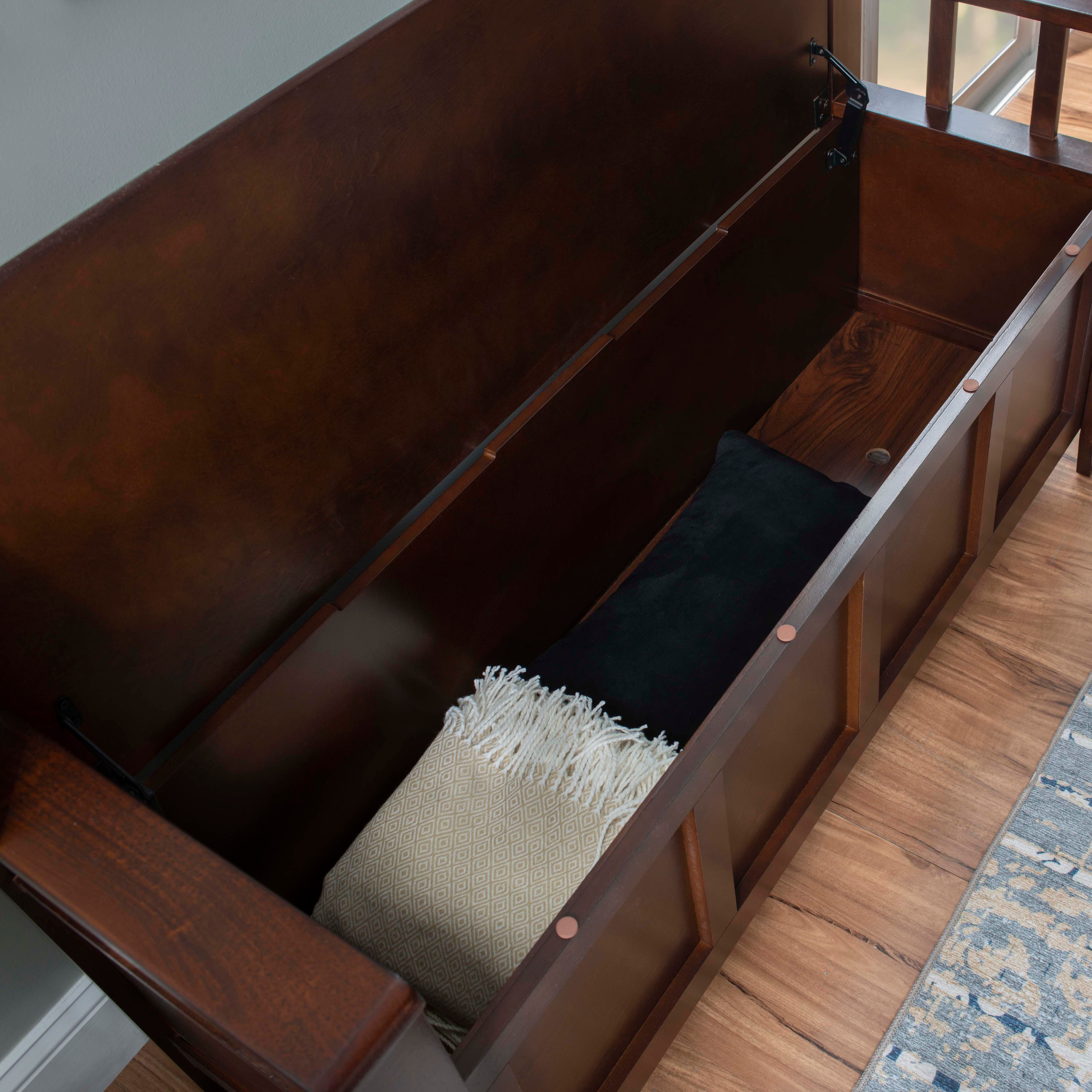 Linon Cynthia Storage Bench, , large