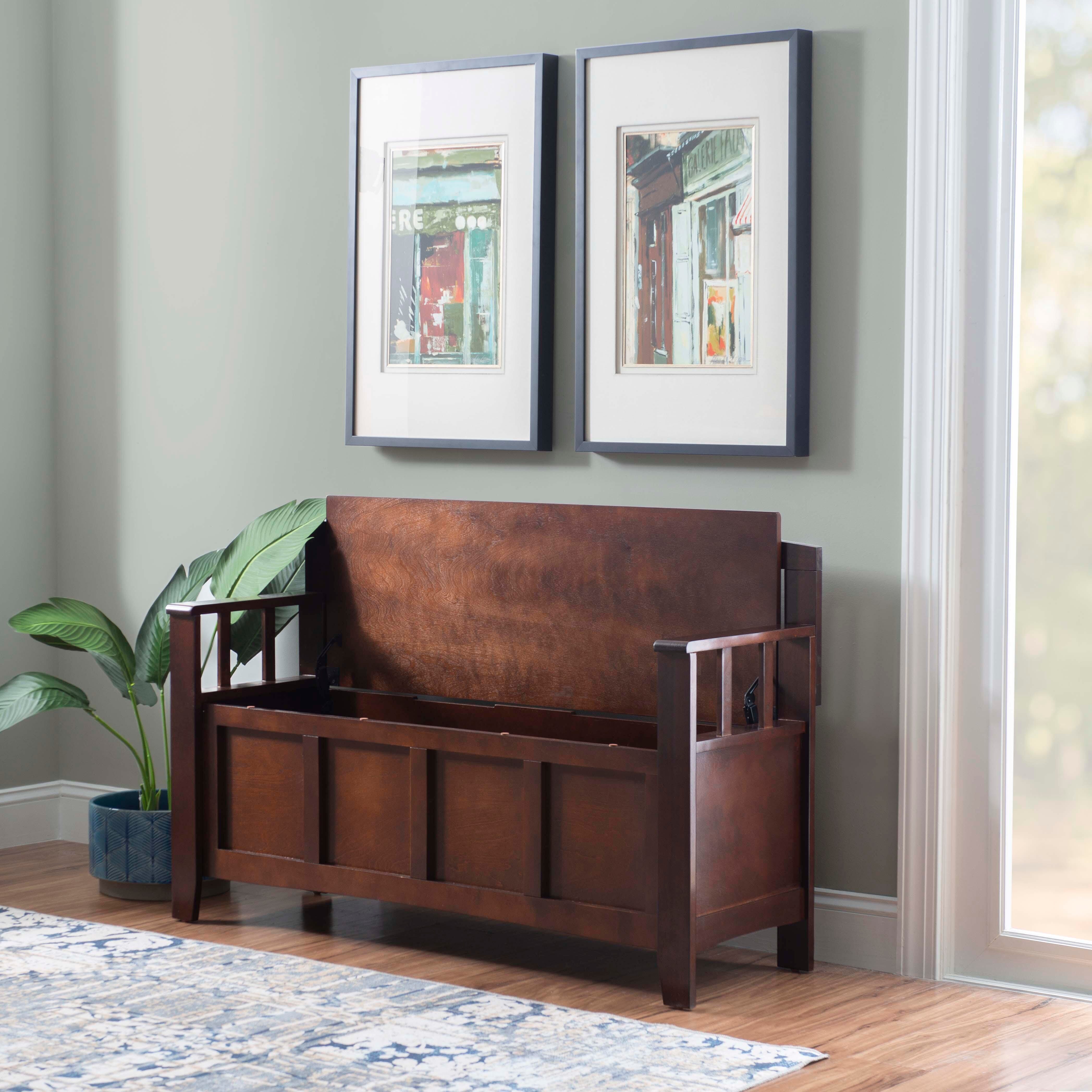 Linon Cynthia Storage Bench, , large