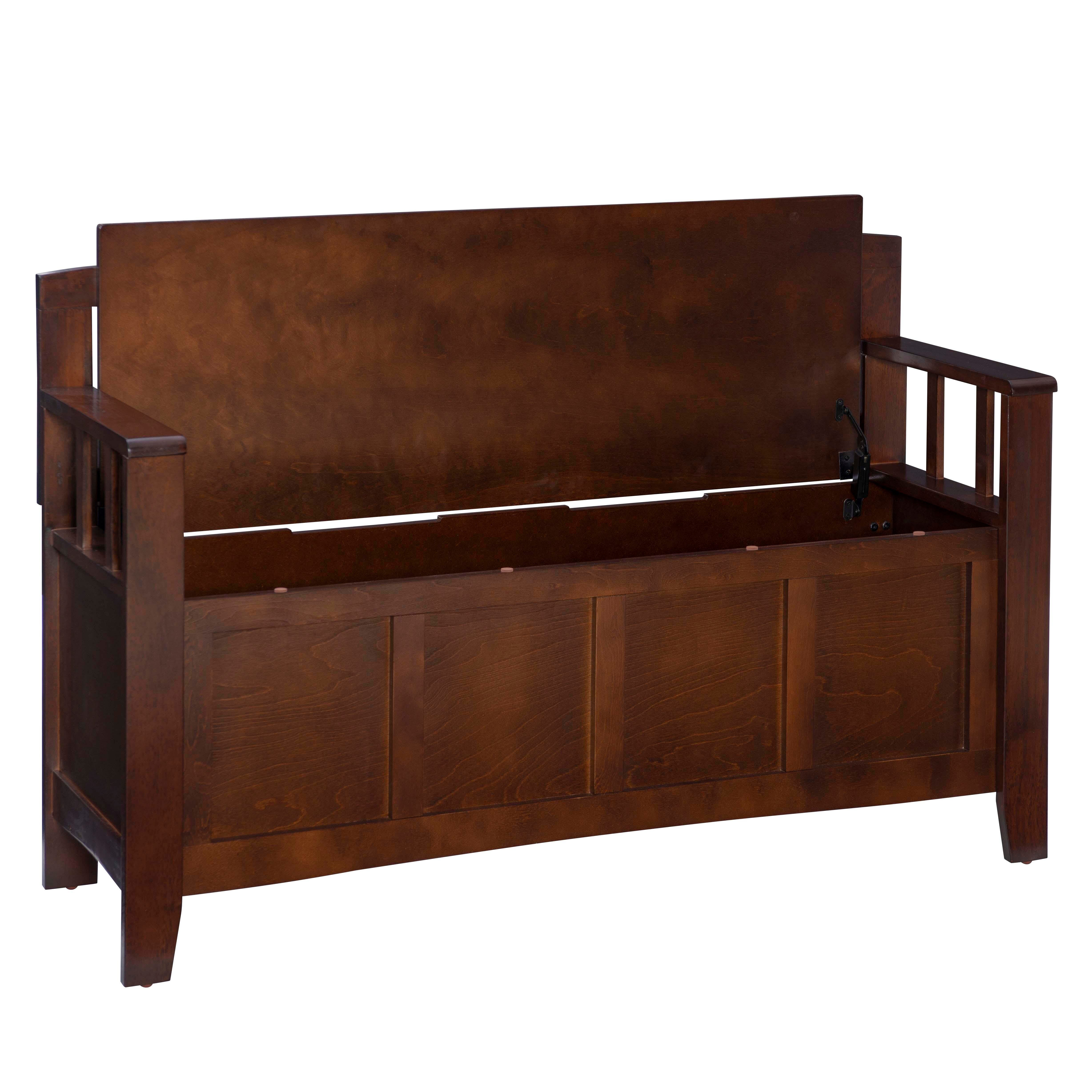 Linon Cynthia Storage Bench, , large