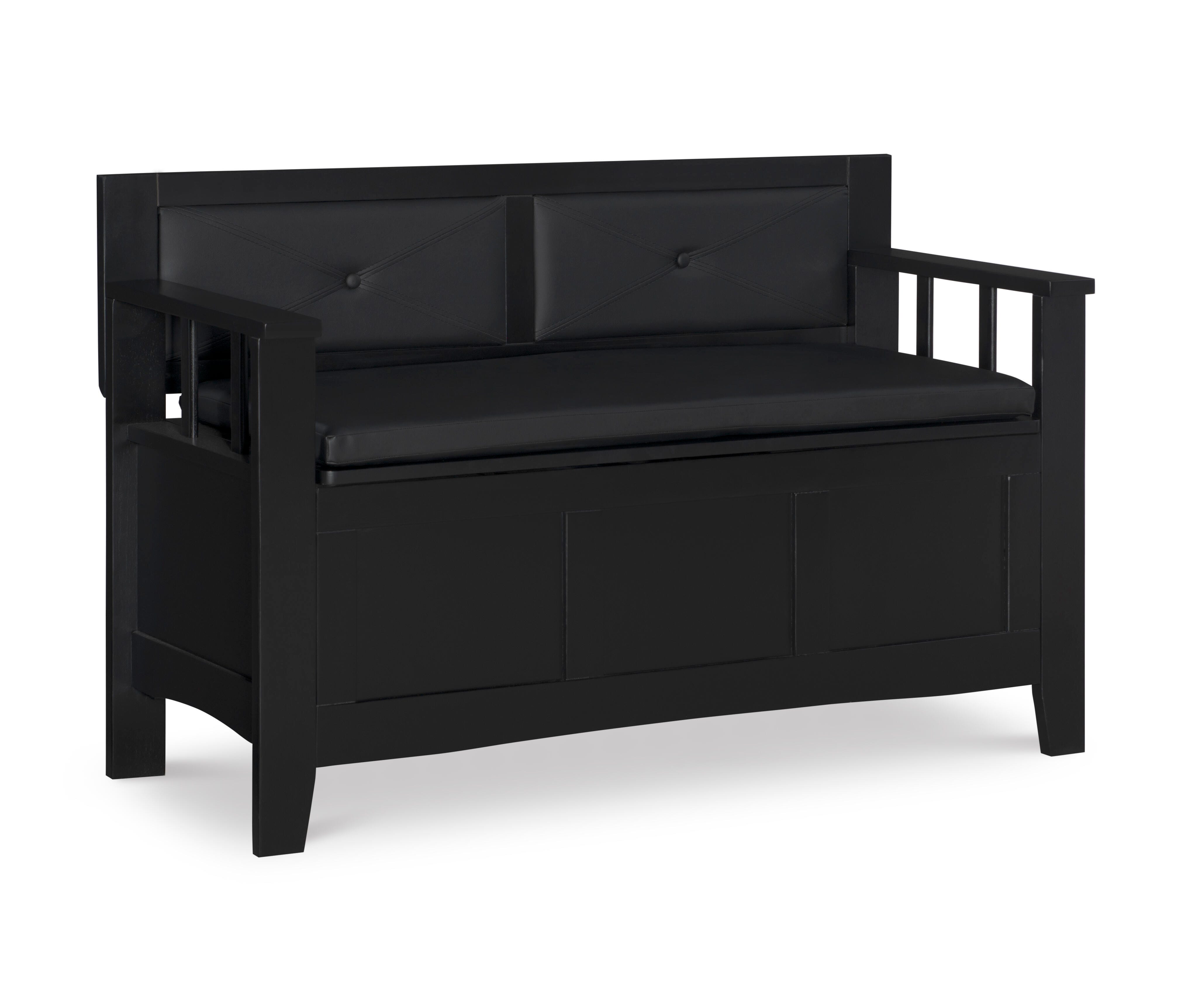 Linon Carlton Storage Bench, , large