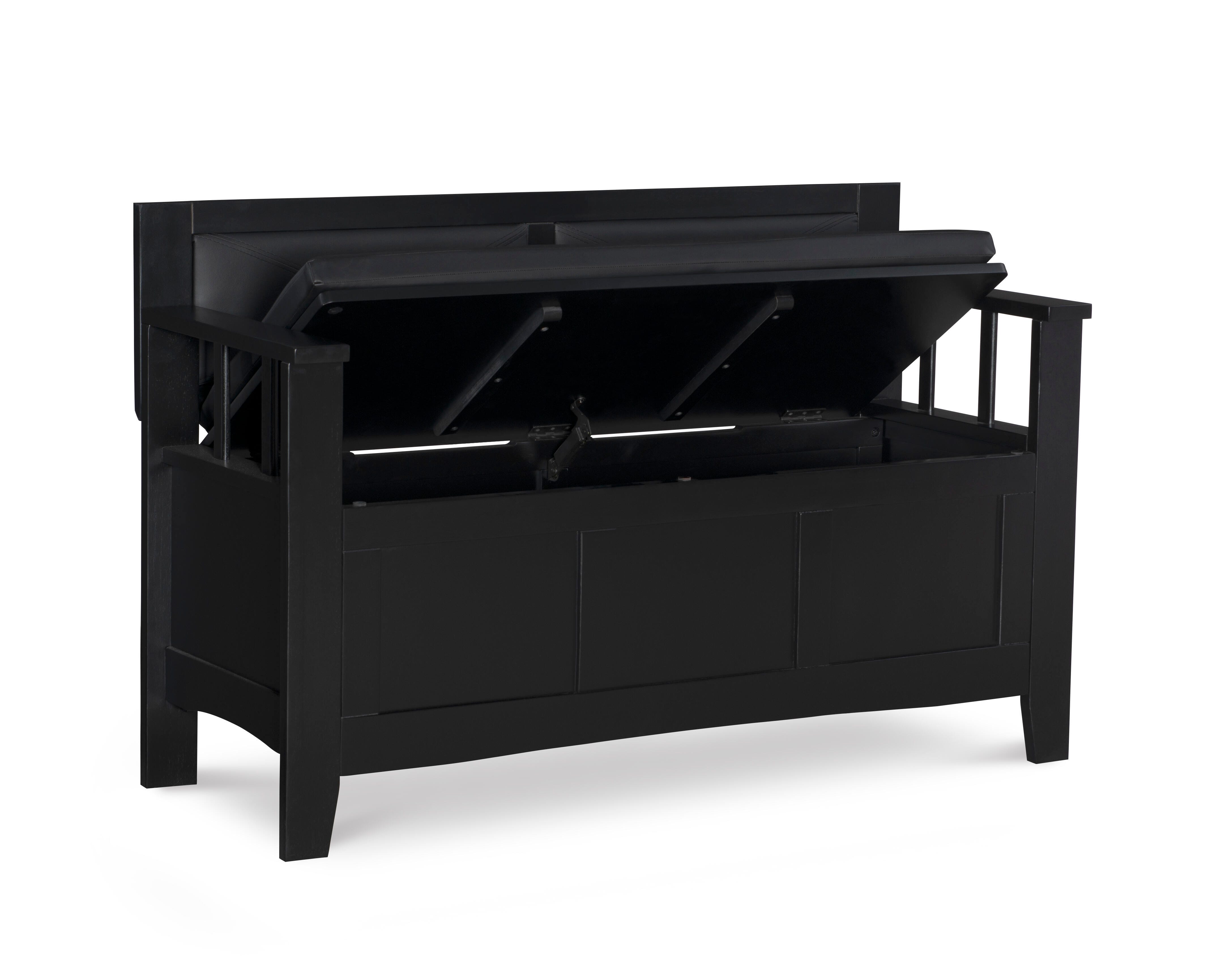Linon Carlton Storage Bench, , large