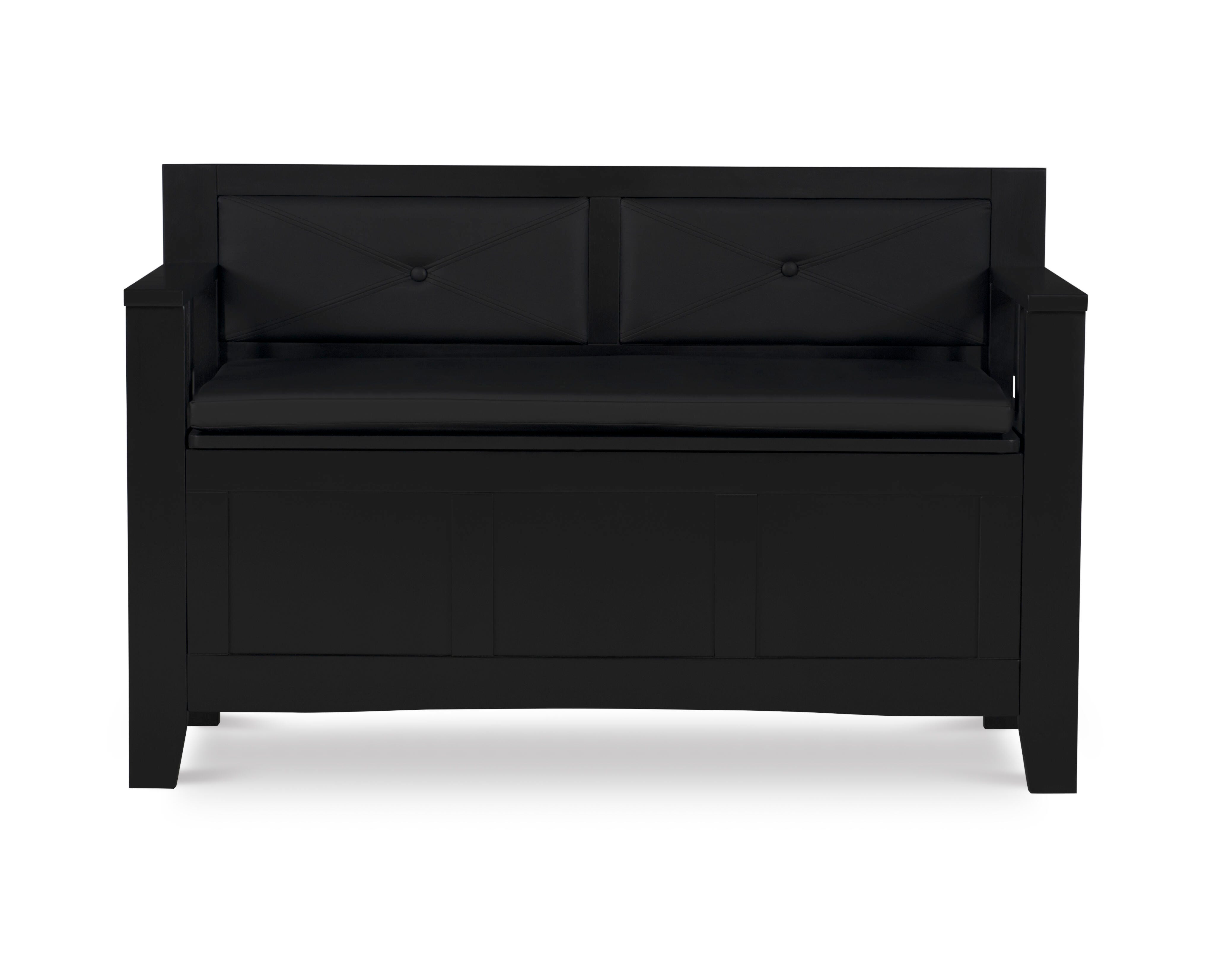 Linon Carlton Storage Bench, , large