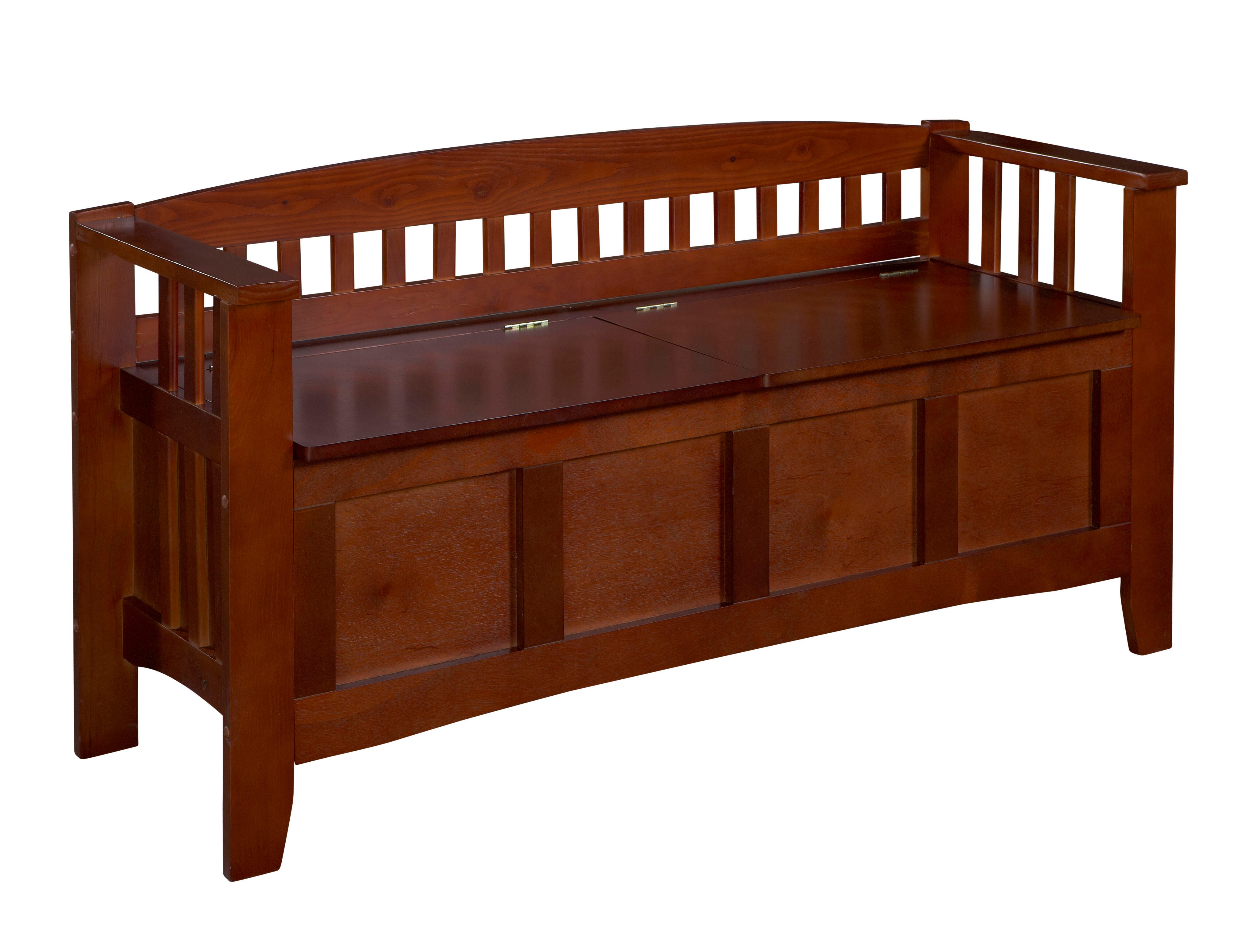 Linon Shayla Storage Bench, , large