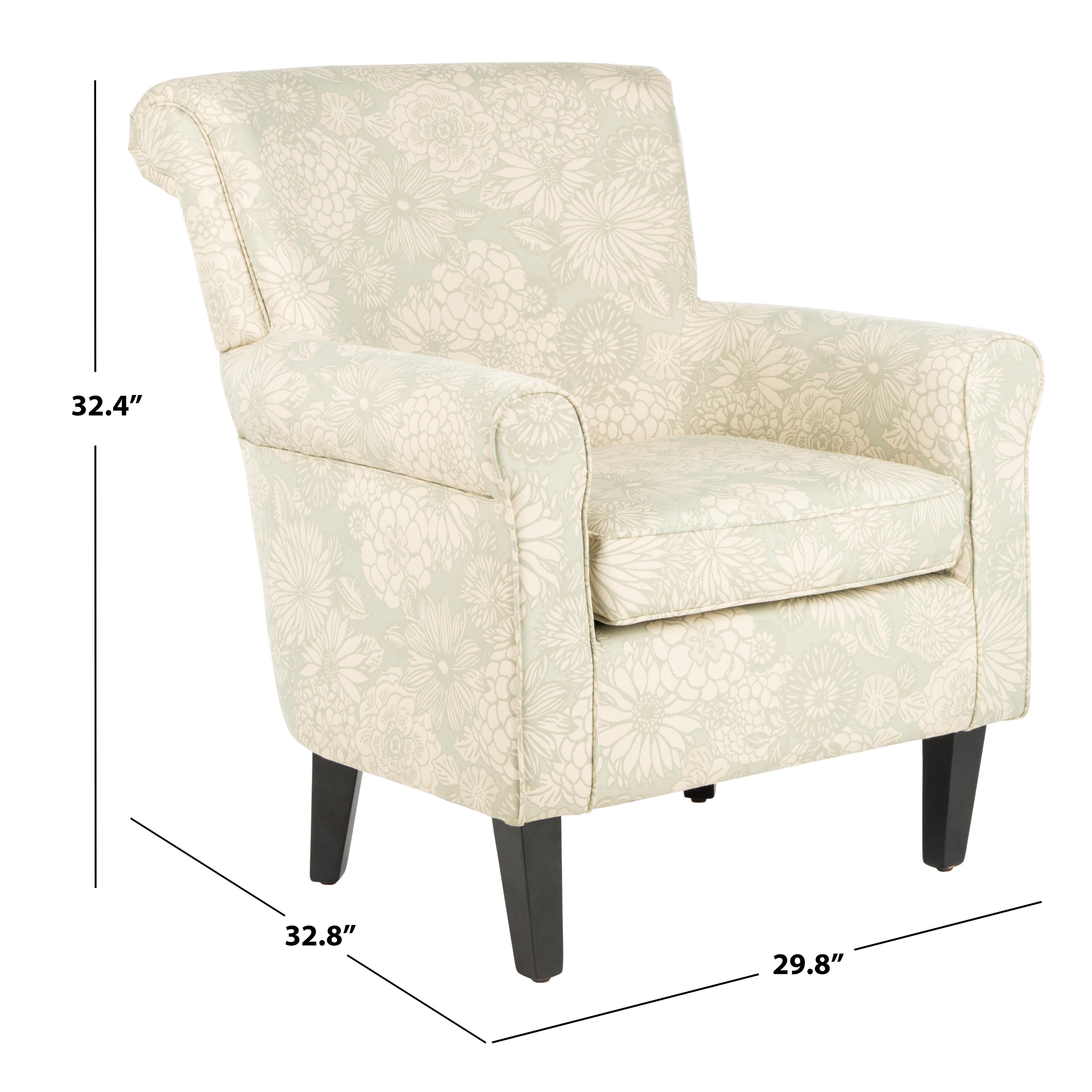 Safavieh Hazina Hazina Chair, Abbey Mist, large