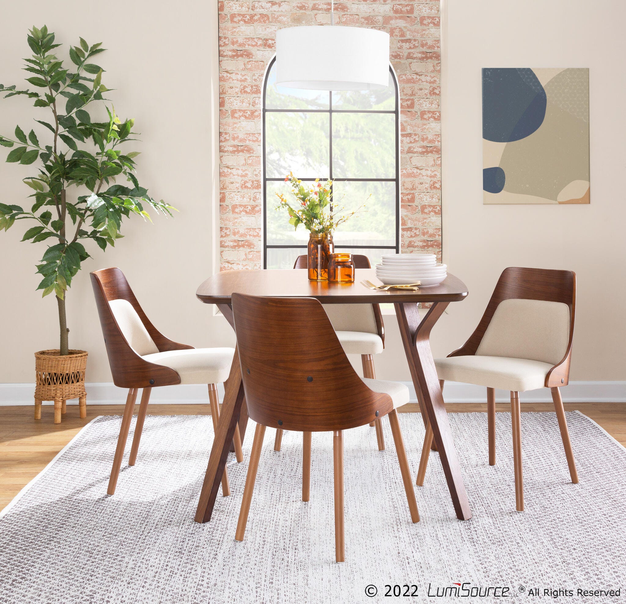 Symphony Dining Chair, Cream, large