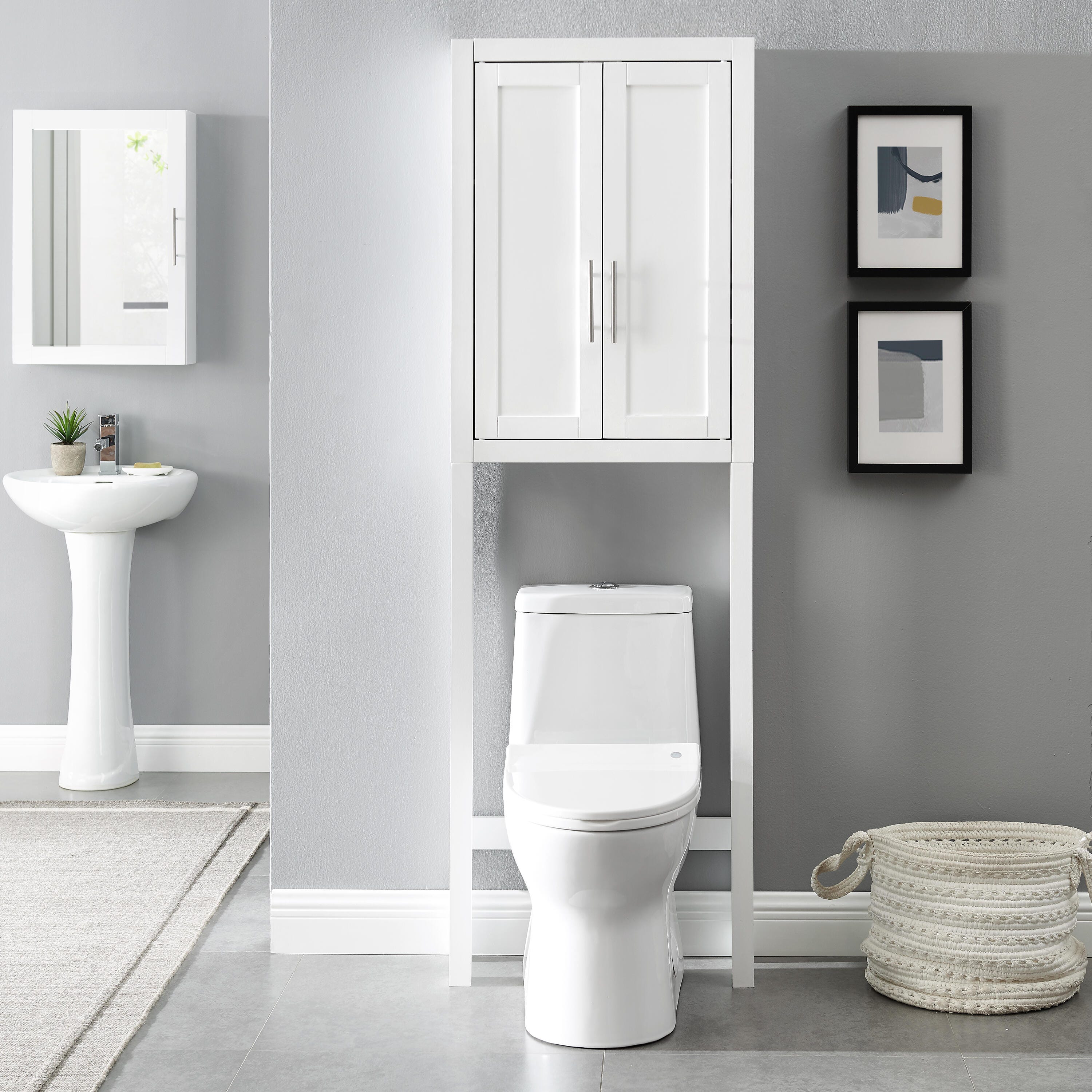 Savannah Space Saver, White, large